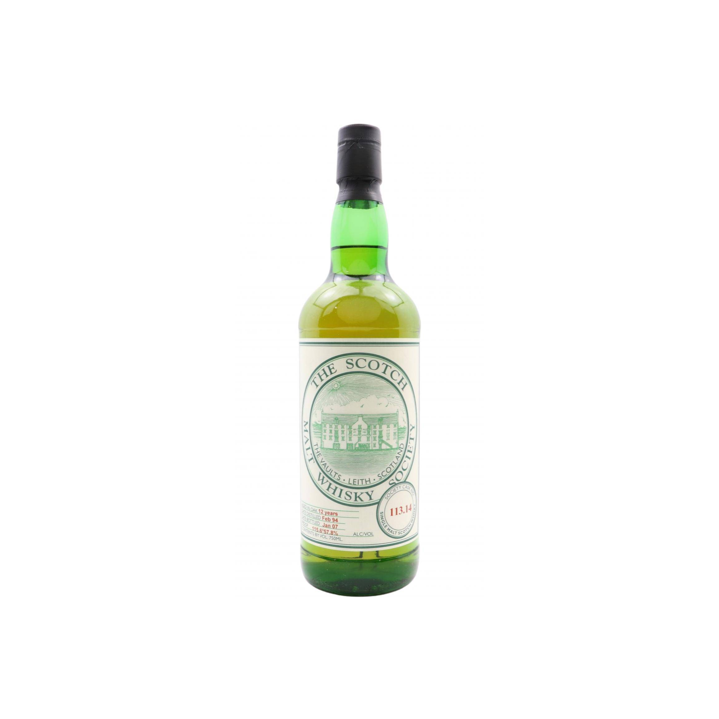 The Scotch Malt Whisky Society 1994 12 Years Single Malt Whisky
