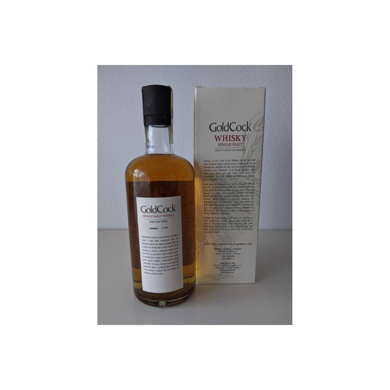 Gold Cock 1999 20 Years Single Malt Whisky 3