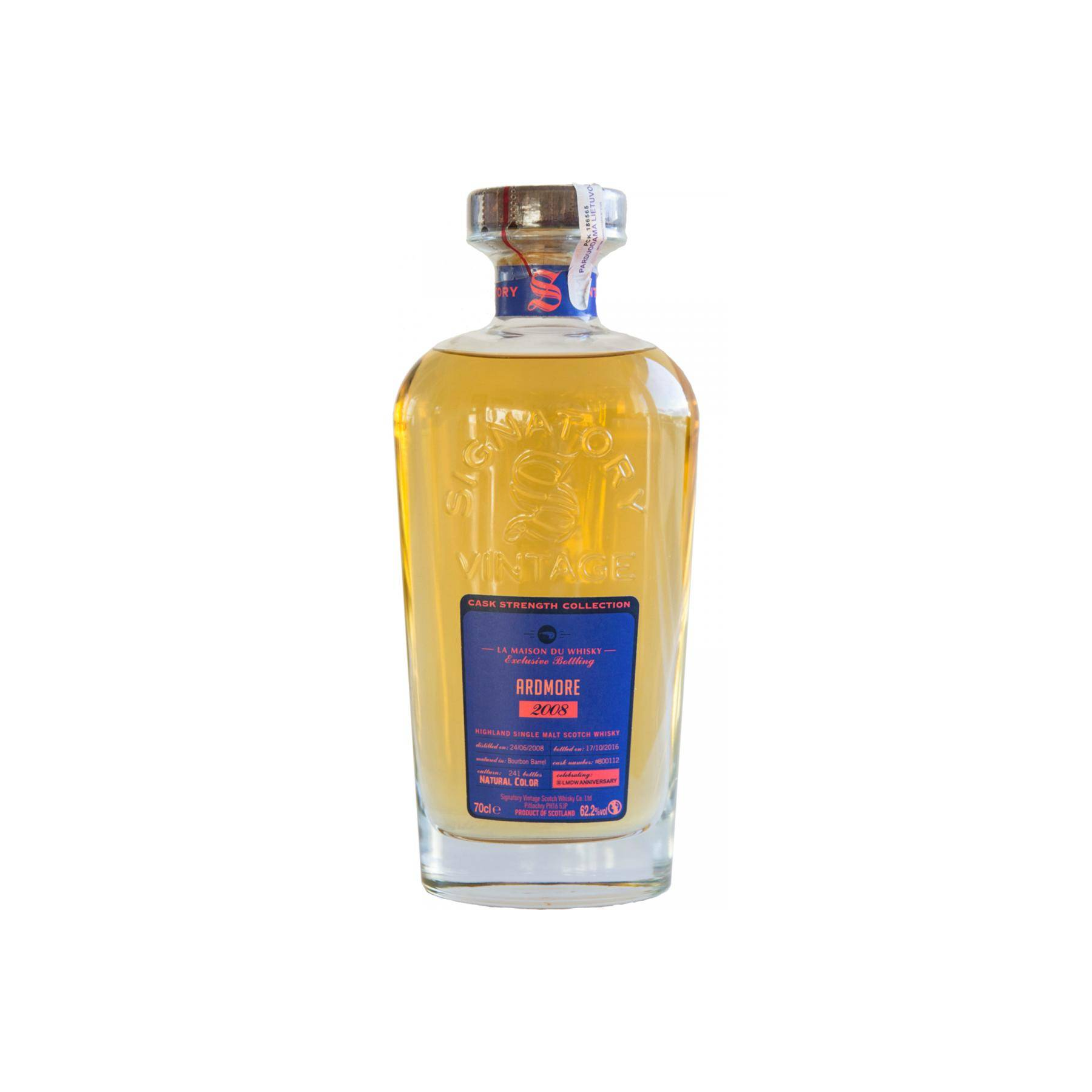 Ardmore Cask Strength Collection 2008 8 Years Single Malt Whisky