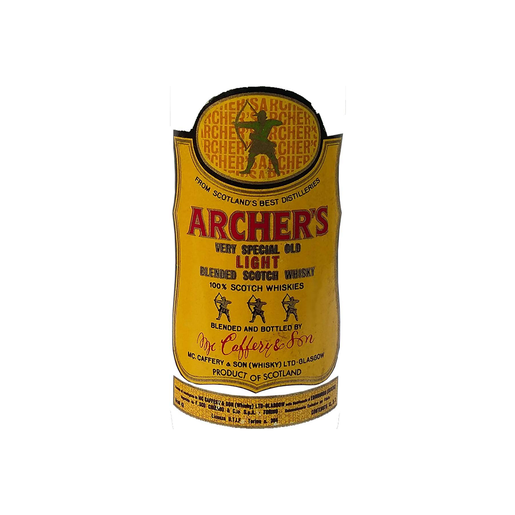 Archer's Very Special Old Light Blended Scotch Whisky 3