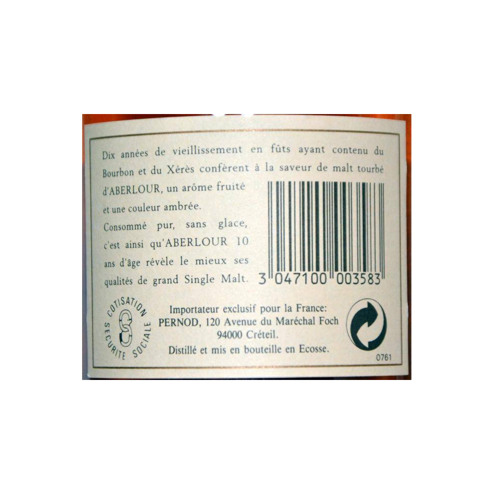 Aberlour 10 Years Single Malt Whisky 3