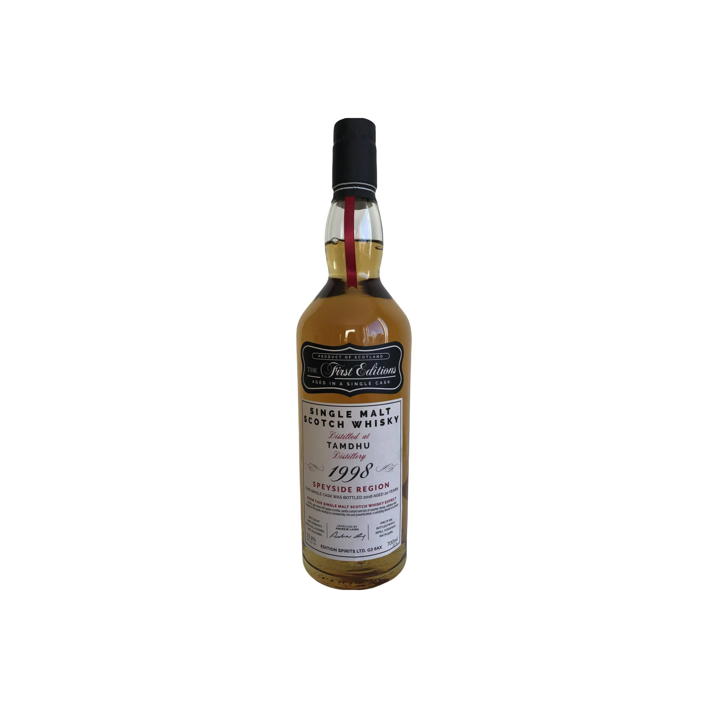 Tamdhu The First Editions 1998 20 Years Single Malt Whisky