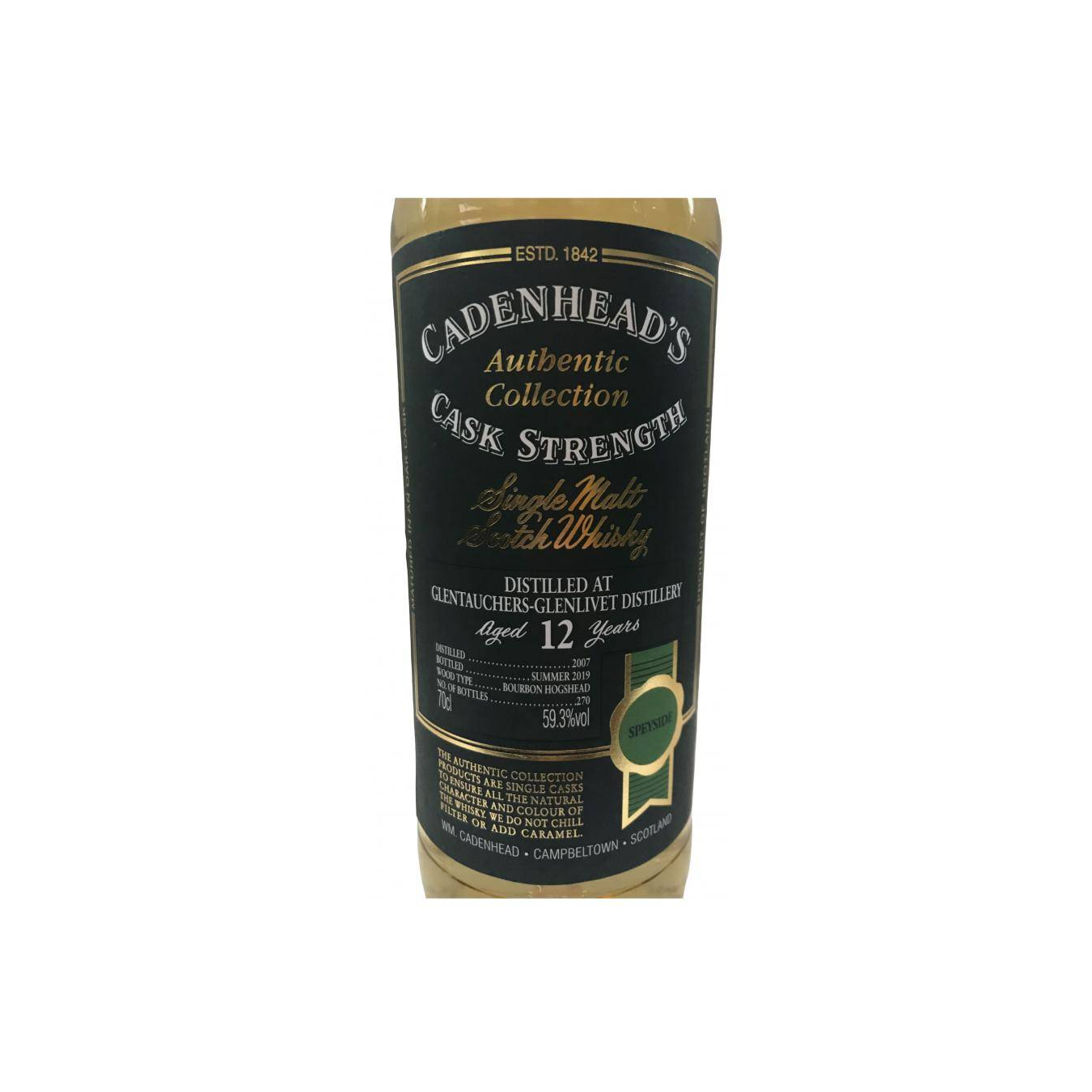 Glentauchers Authentic Collection 2007 12 Years Single Malt Whisky 2