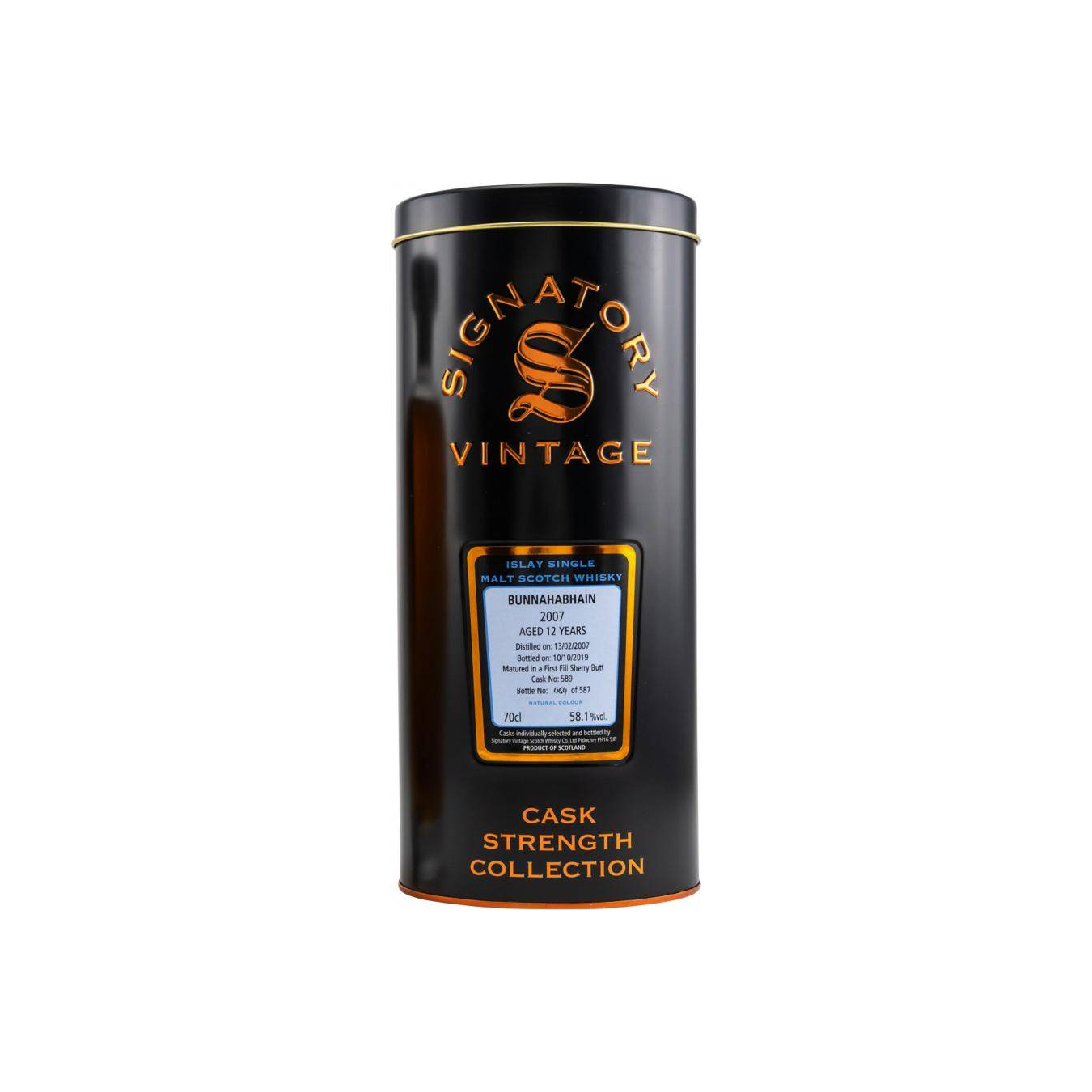 Bunnahabhain Cask Strength Collection 2007 12 Years Single Malt Whisky 2