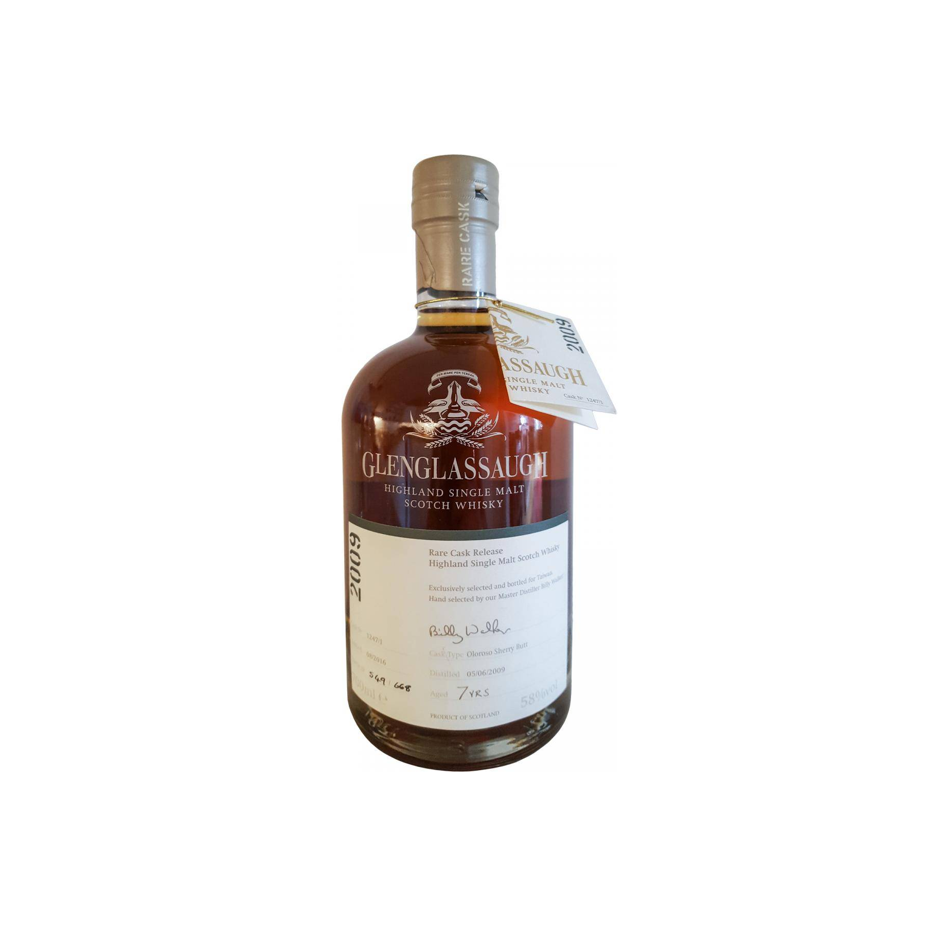 Glenglassaugh 2009 7 Years Single Malt Whisky