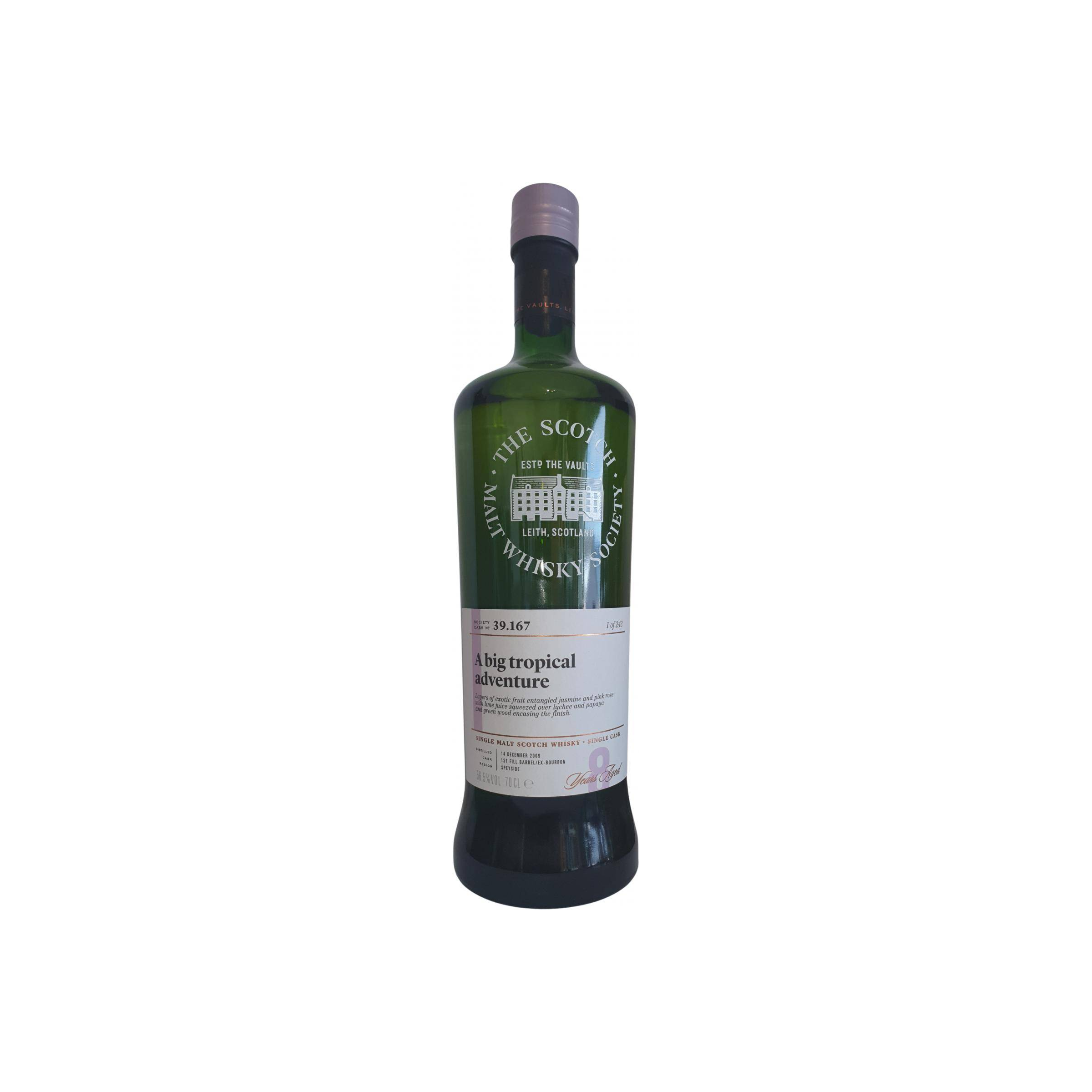 The Scotch Malt Whisky Society 2009 8 Years Single Malt Whisky