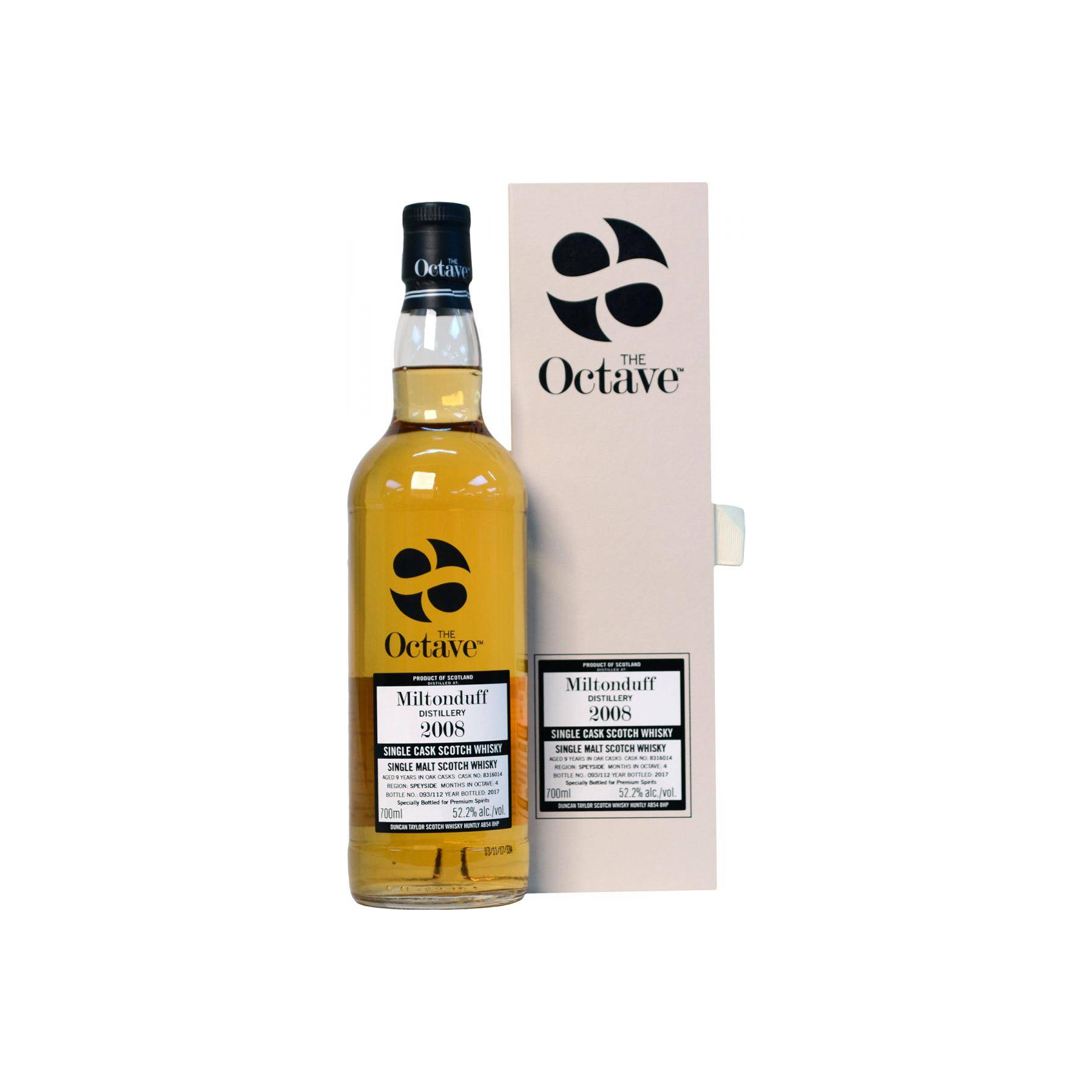 Miltonduff The Octave 2008 9 Years Single Malt Whisky 2