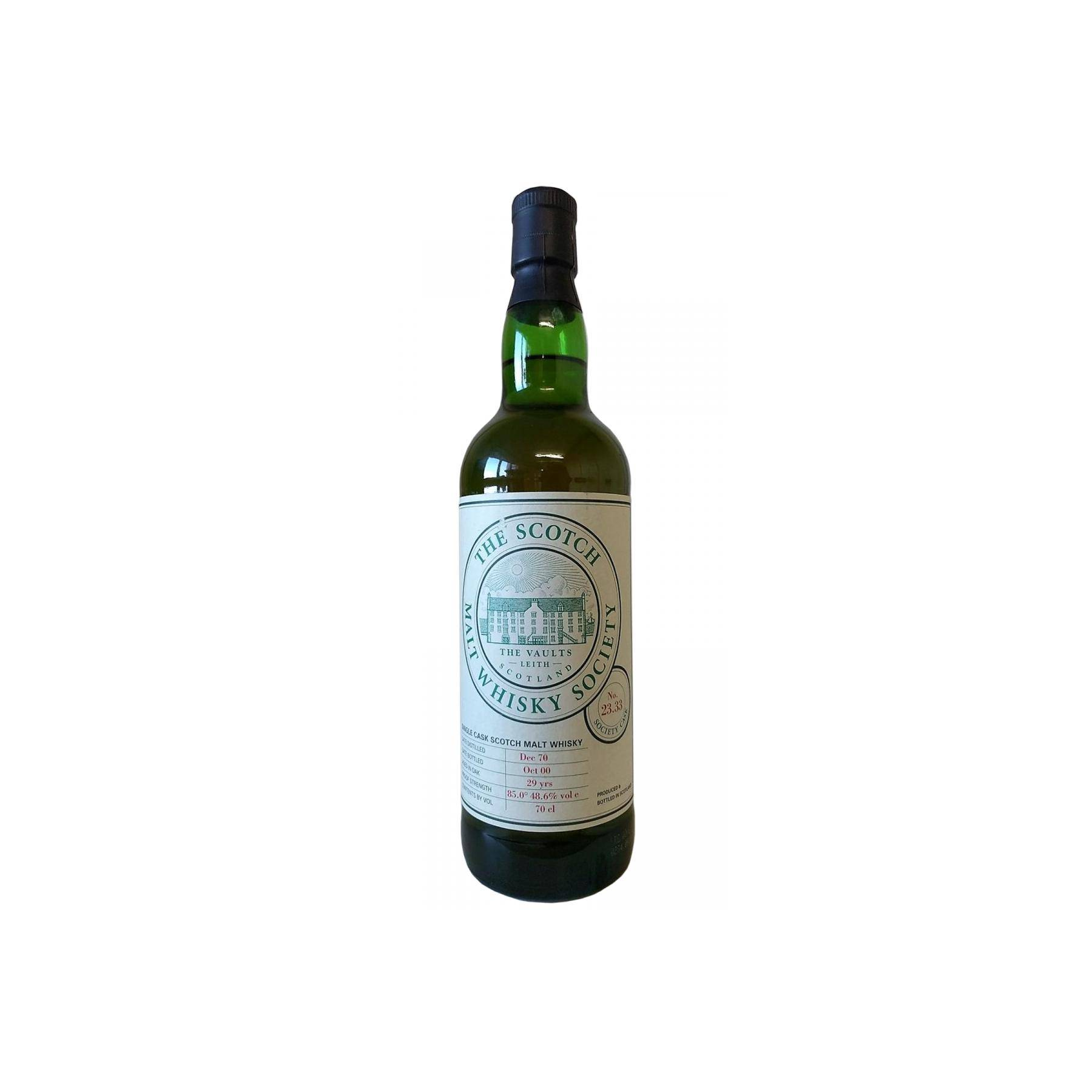 The Scotch Malt Whisky Society 1970 29 Years Single Malt Whisky