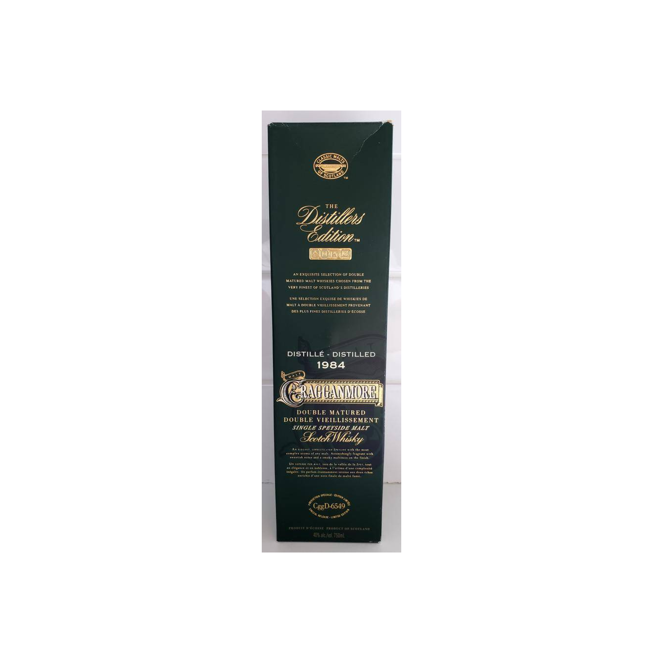 Cragganmore The Distillers Edition 1984 Single Malt Whisky 3