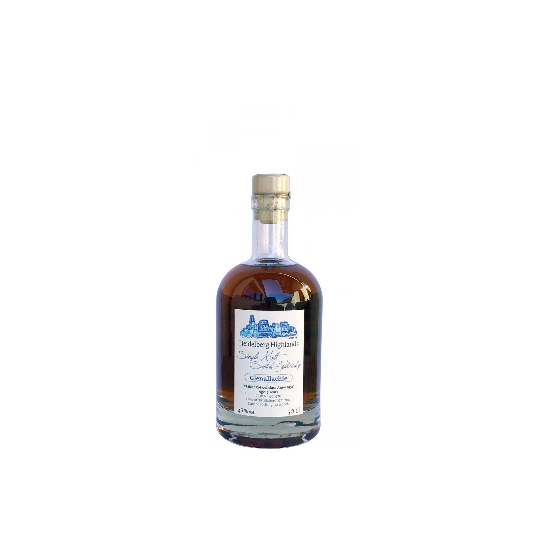 The GlenAllachie 2011 7 Years Single Malt Whisky