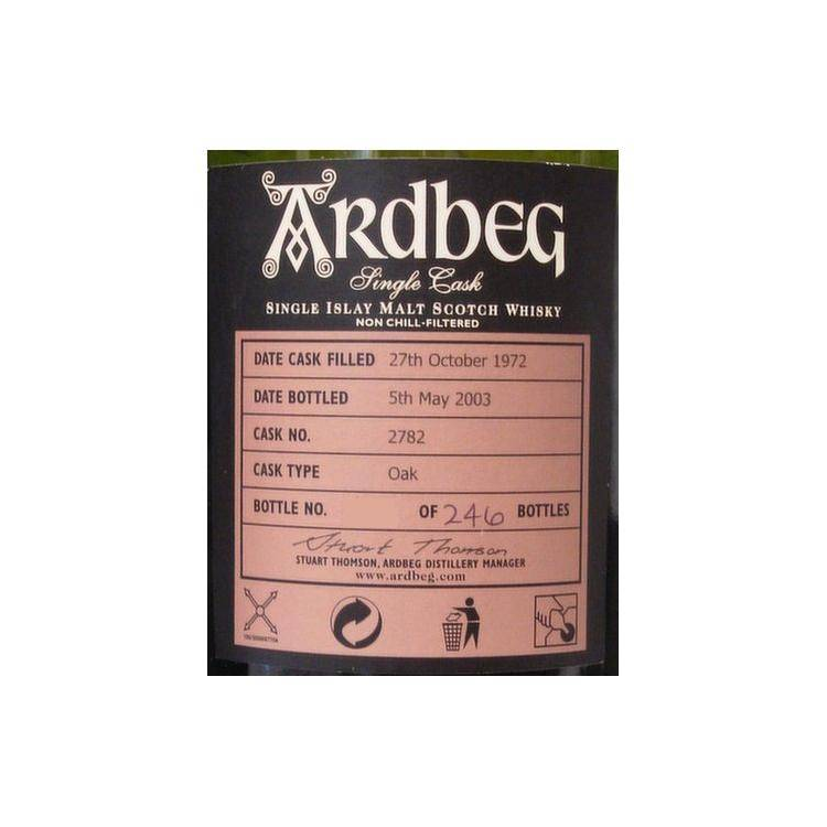 Ardbeg 1972 30 Years Single Malt Whisky 2