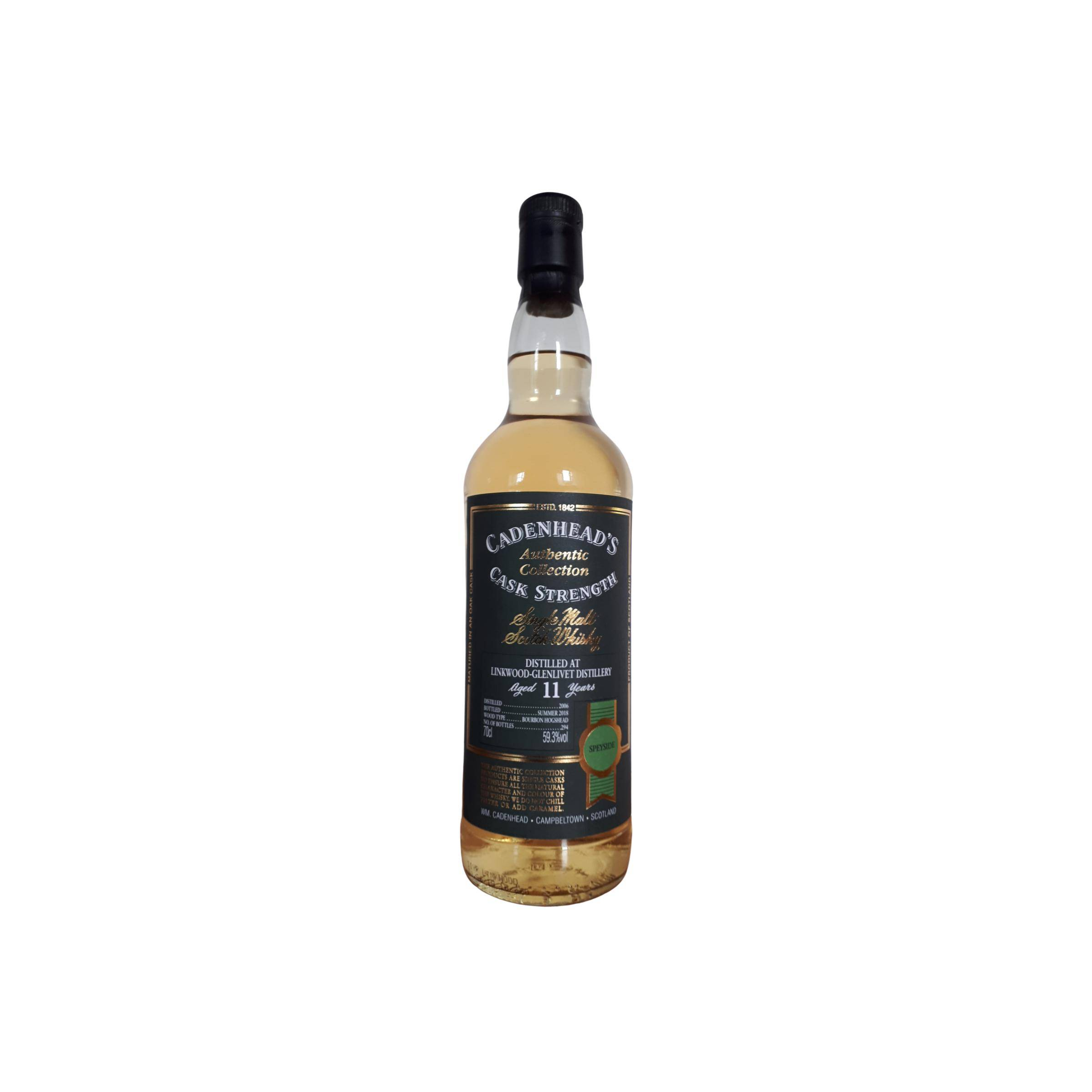 Linkwood Authentic Collection 2006 11 Years Single Malt Whisky