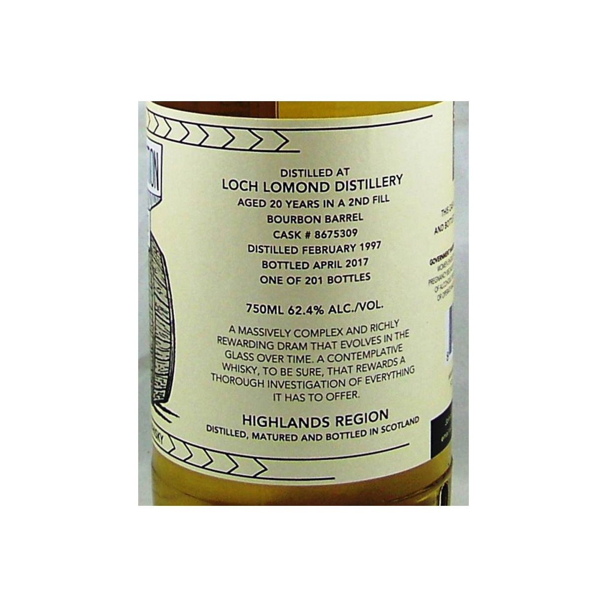 Loch Lomond 1997 20 Years Single Malt Whisky 3