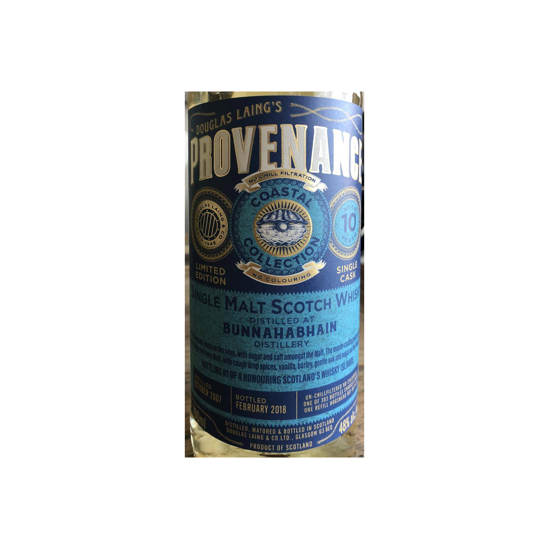 Bunnahabhain 2007 10 Years Single Malt Whisky 2
