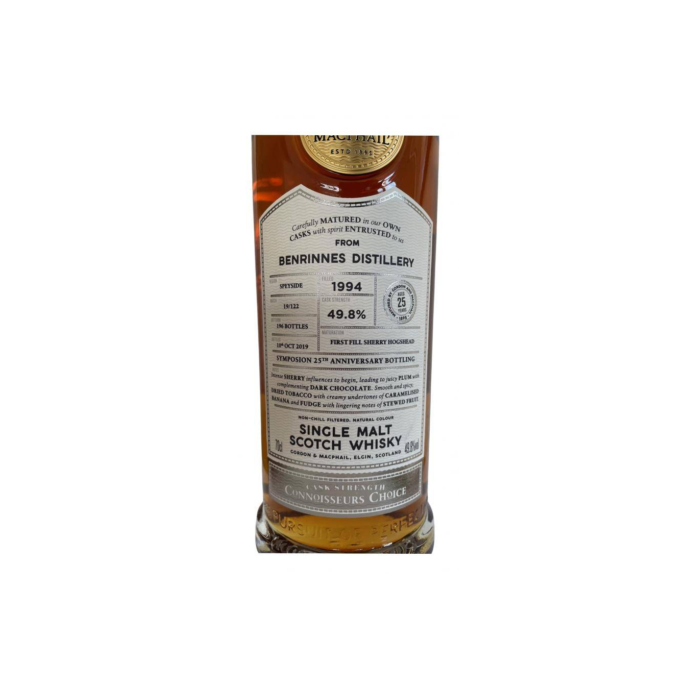 Benrinnes Connoisseurs Choice - Cask Strength 1994 25 Years Single Malt Whisky 2