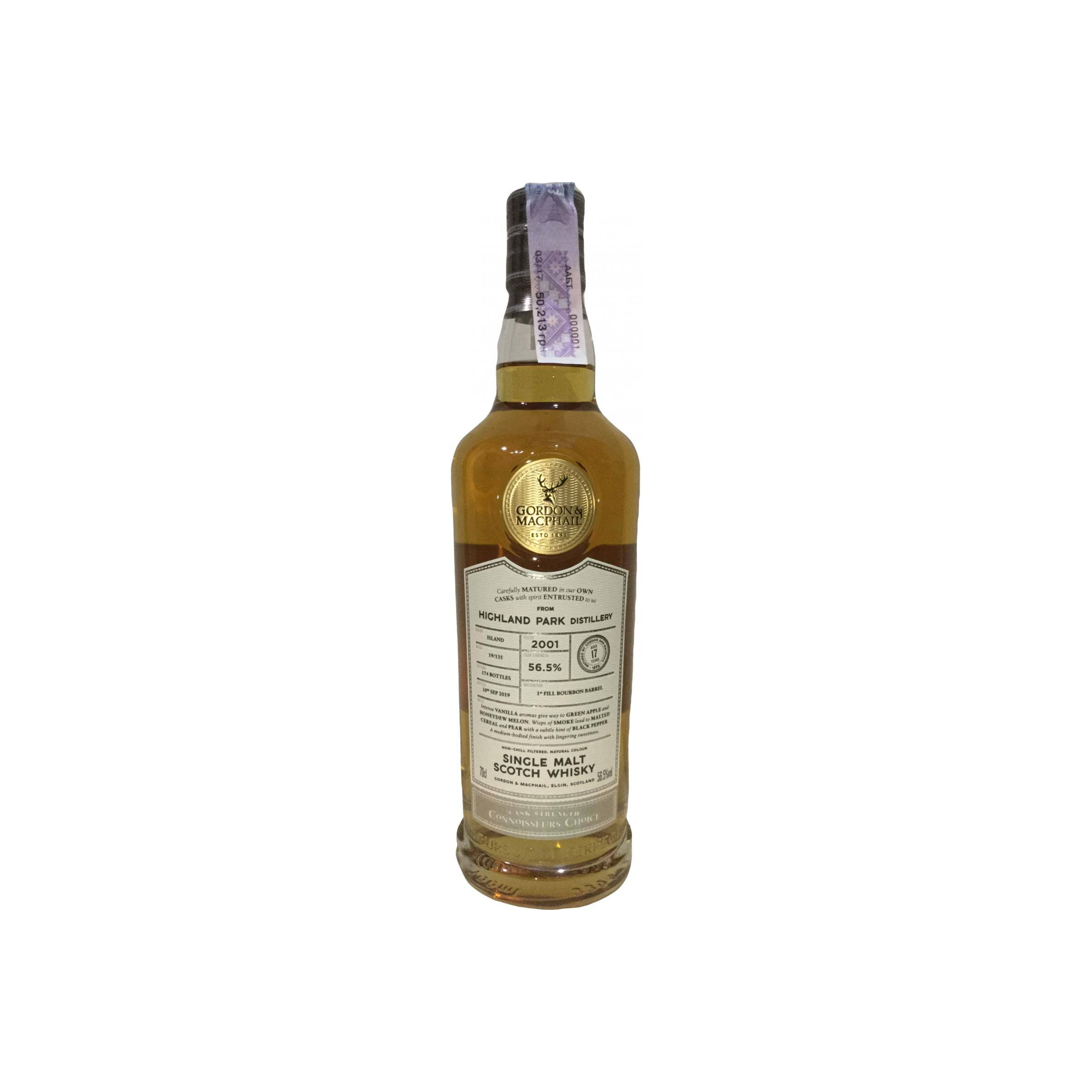 Highland Park Connoisseurs Choice - Cask Strength 2001 17 Years Single Malt Whisky