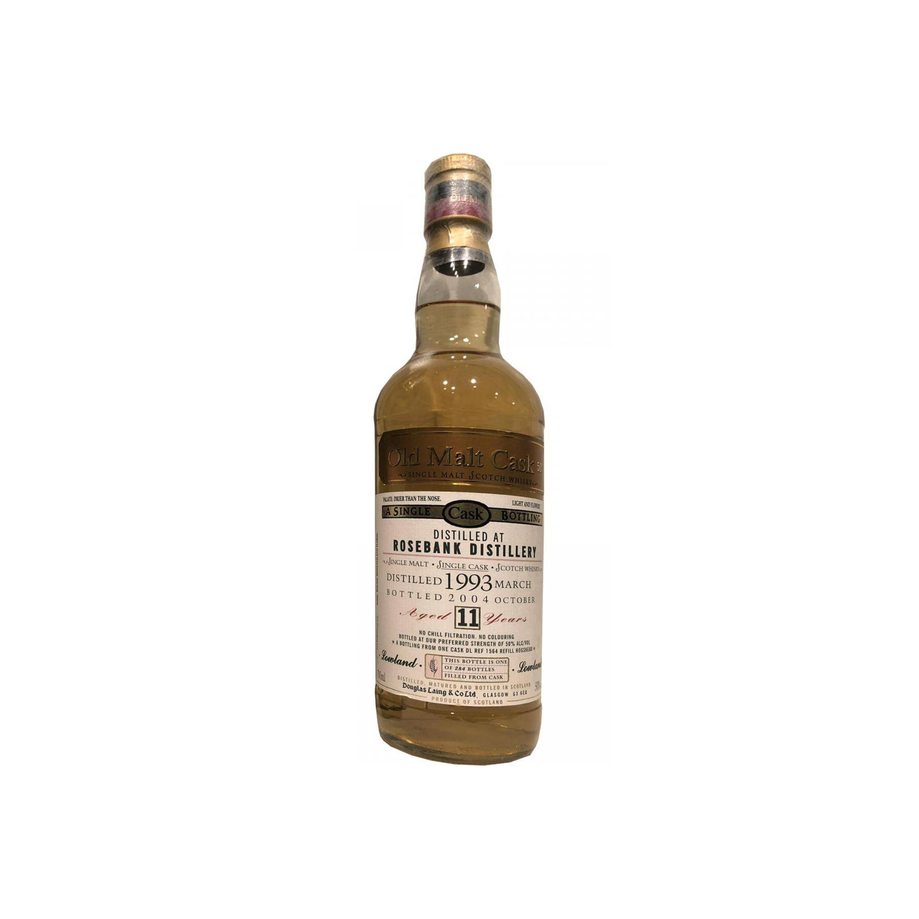 Rosebank Old Malt Cask 1993 11 Years Single Malt Whisky