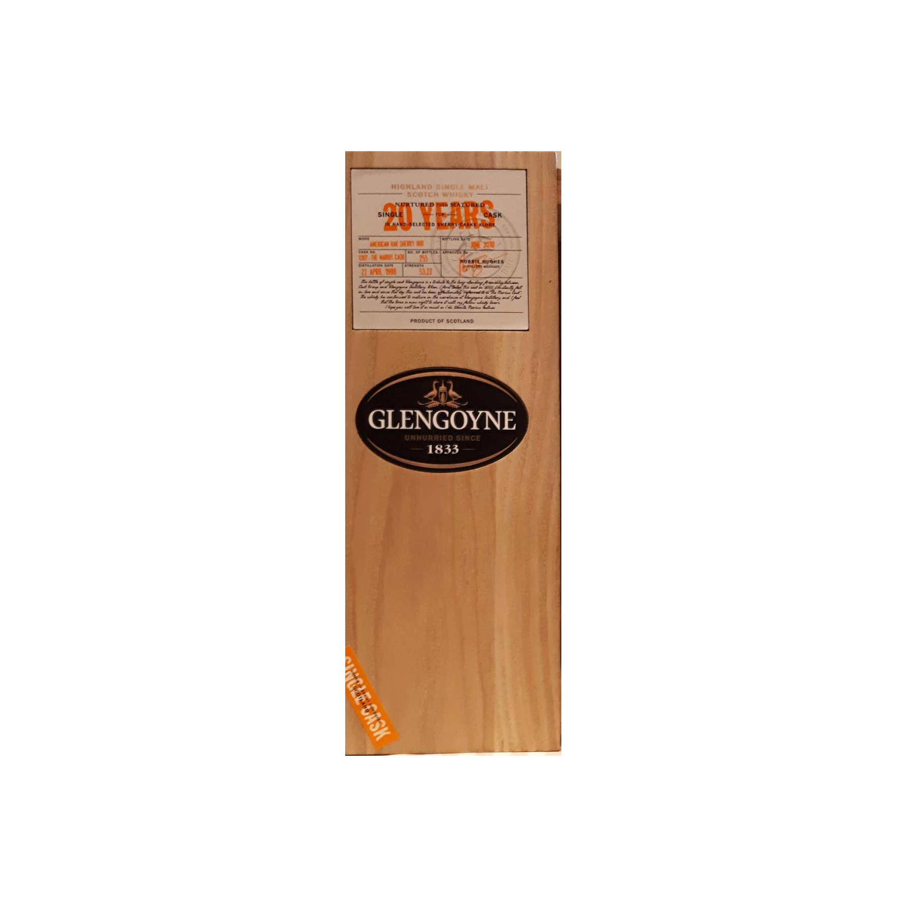 Glengoyne 1998 20 Years Single Malt Whisky 3