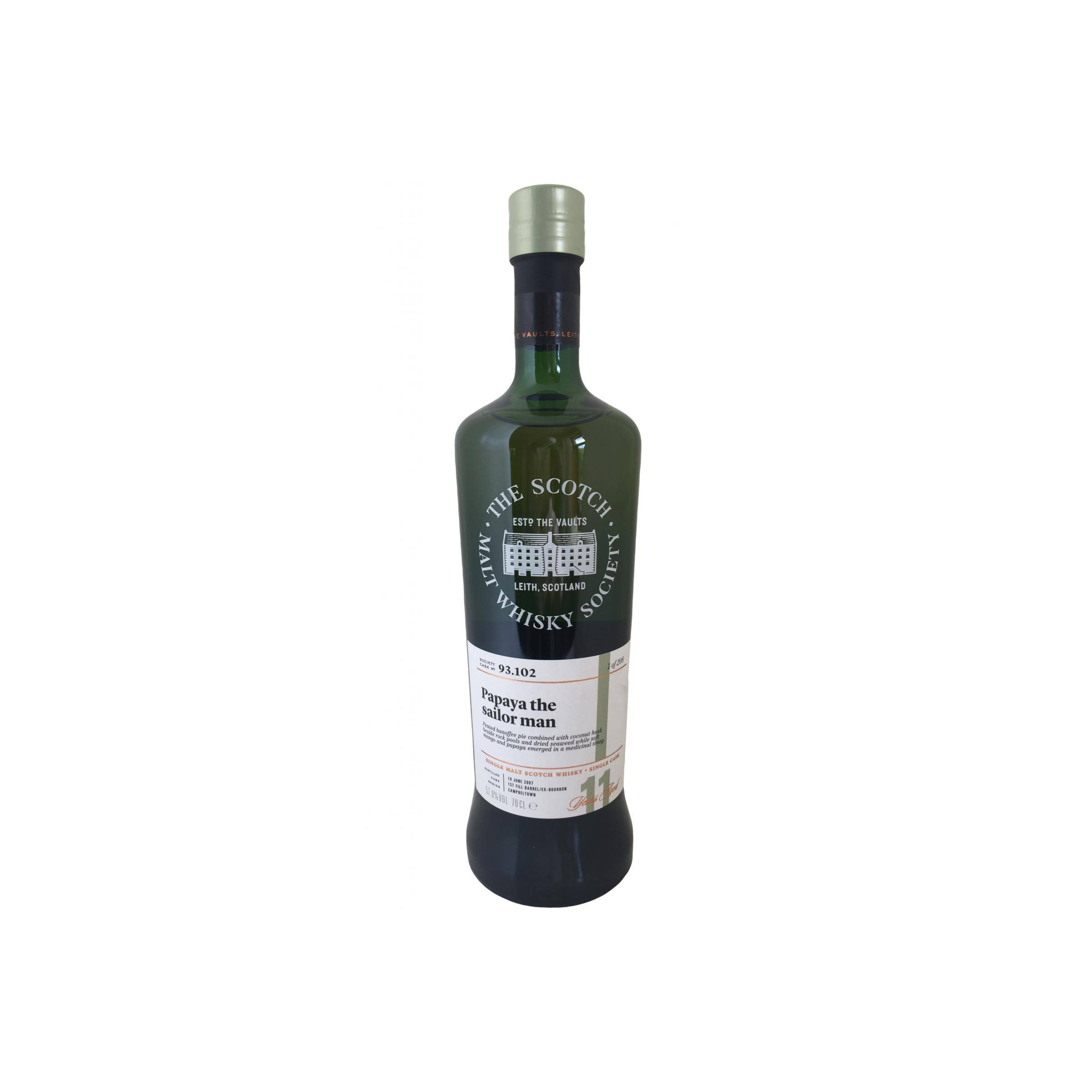 The Scotch Malt Whisky Society 2007 11 Years Single Malt Whisky