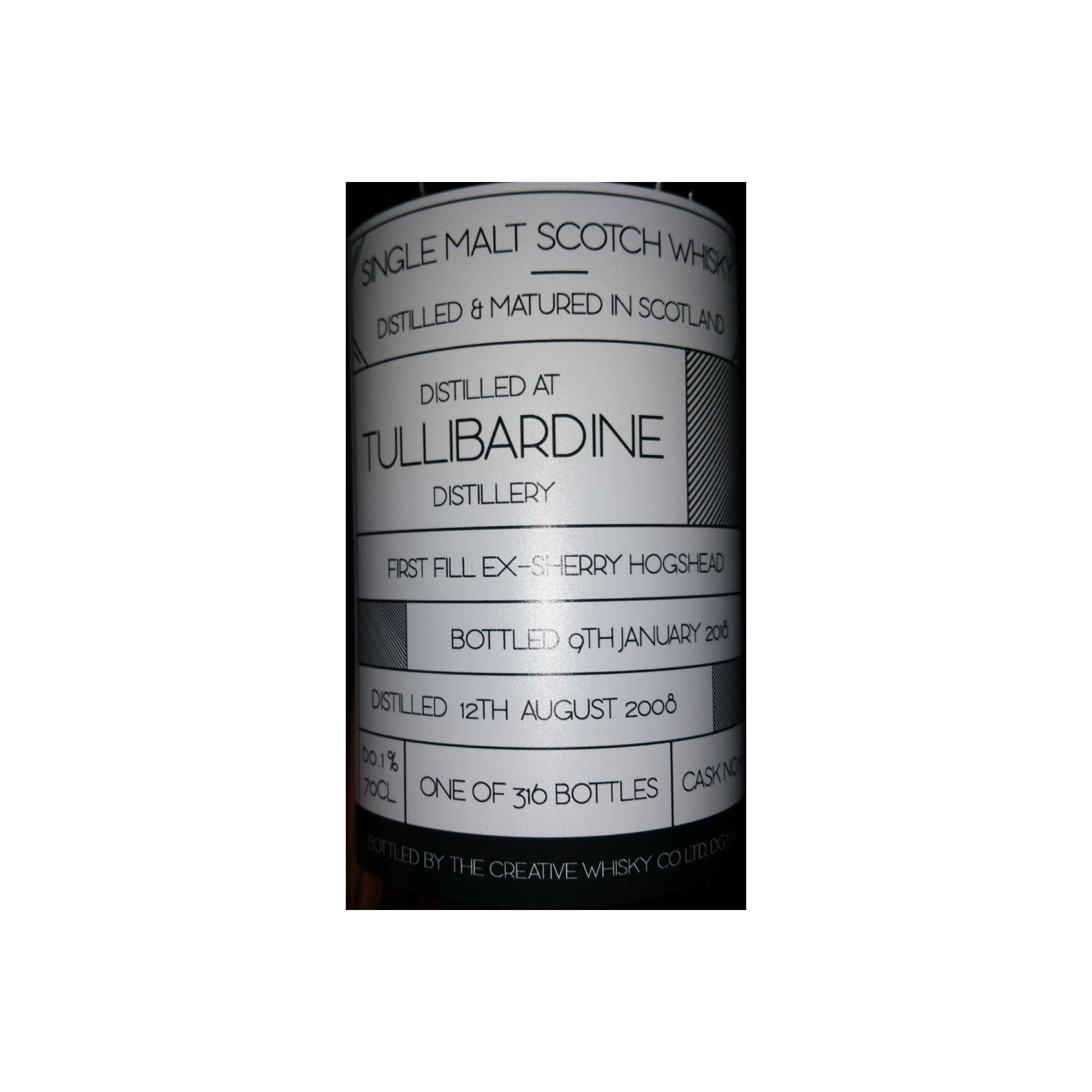 Tullibardine 2008 9 Years Single Malt Whisky