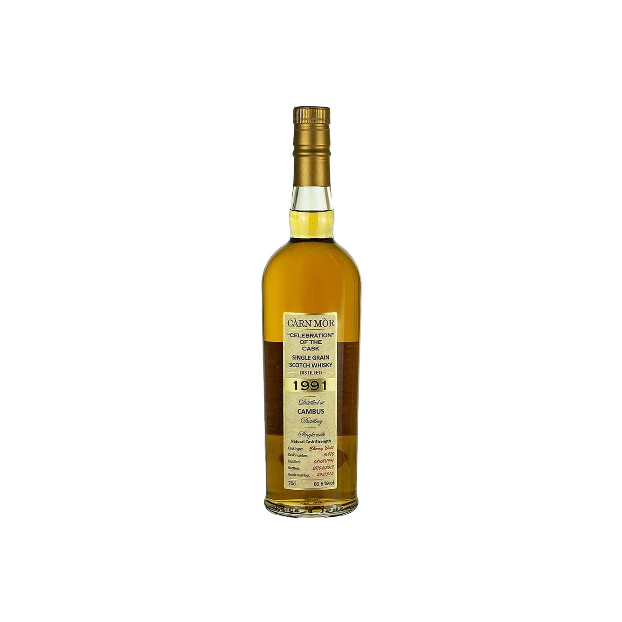 Cambus 1991 27 Years Single Grain Whisky