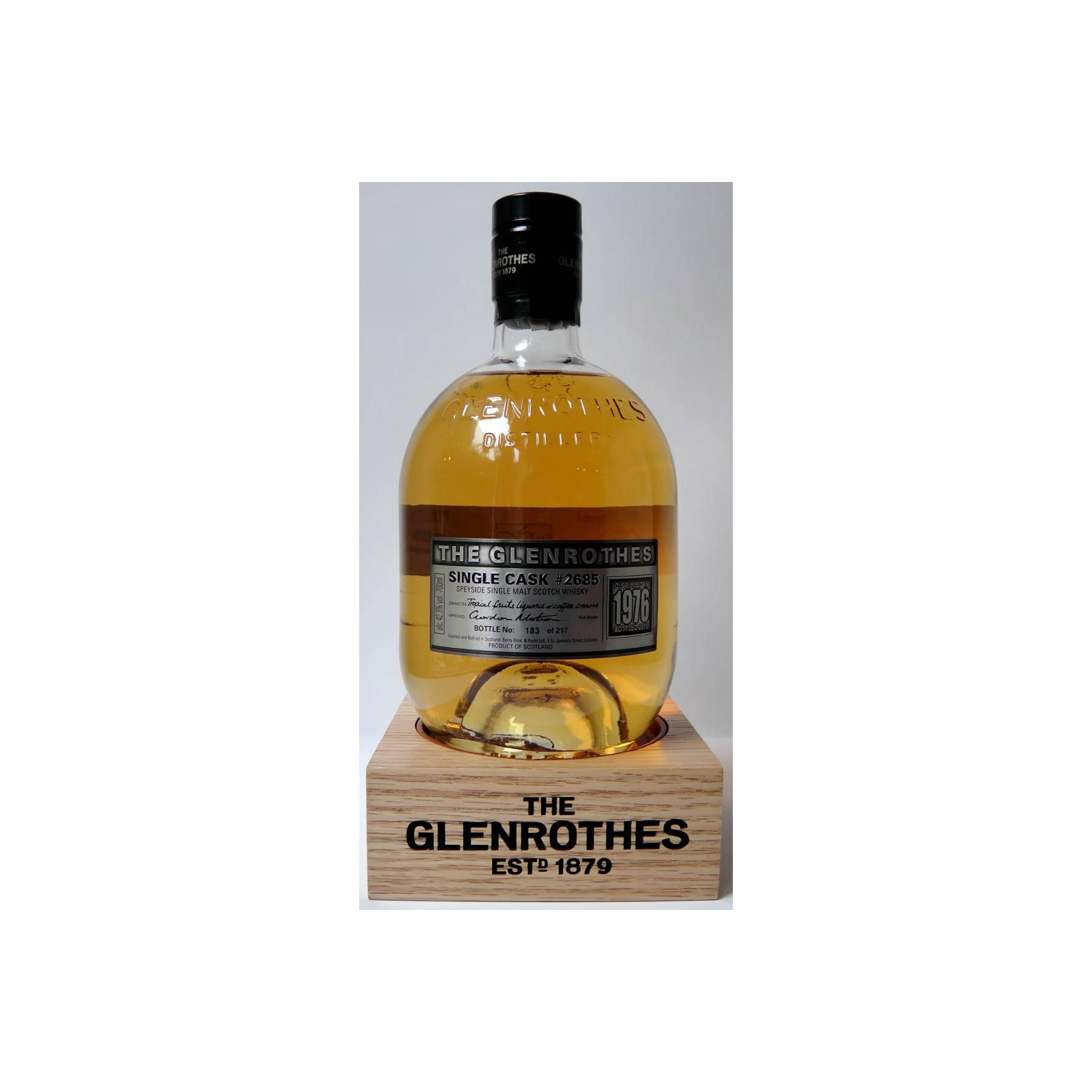 The Glenrothes Single Cask 1976 39 Years Single Malt Whisky 3