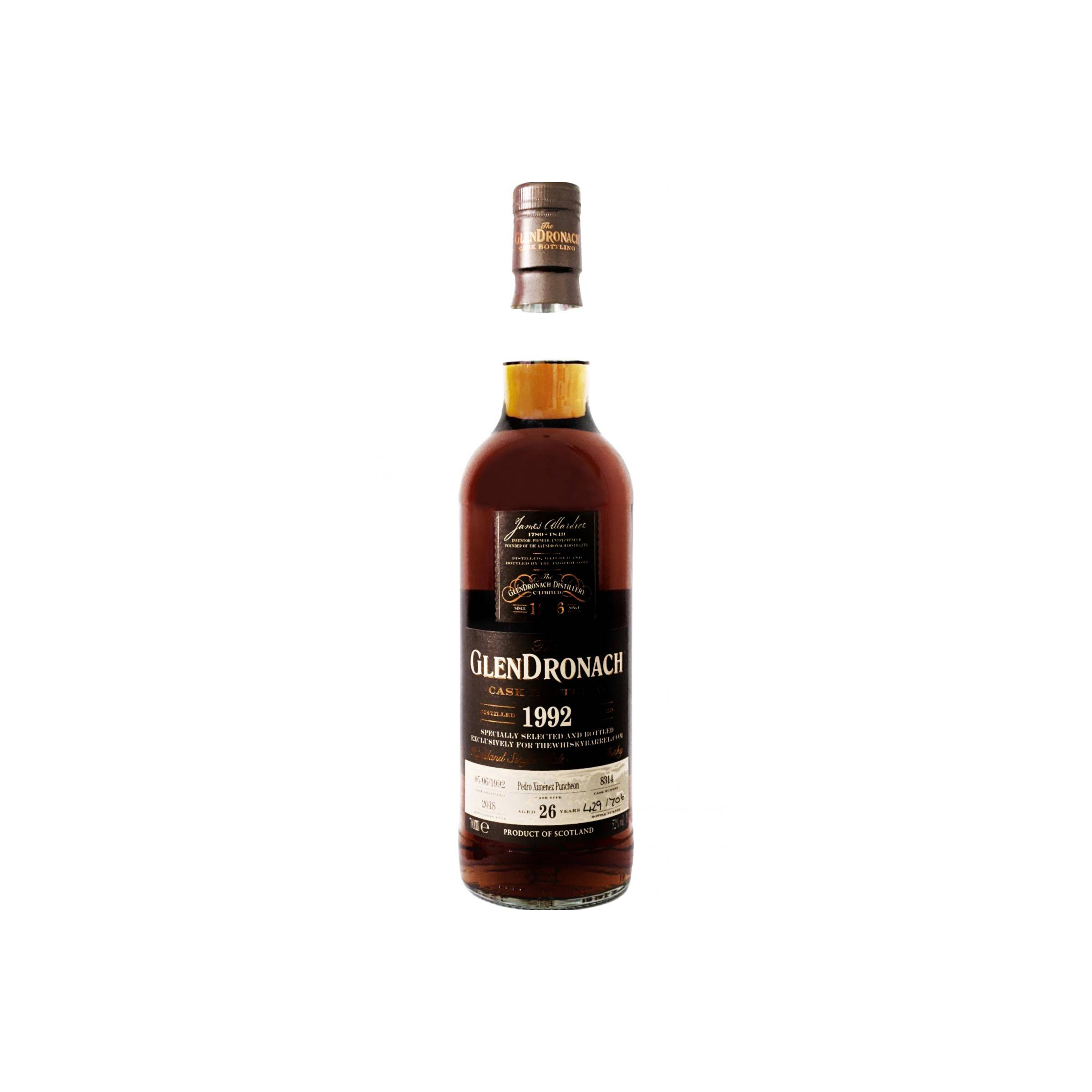 GlenDronach 1992 26 Years Single Malt Whisky