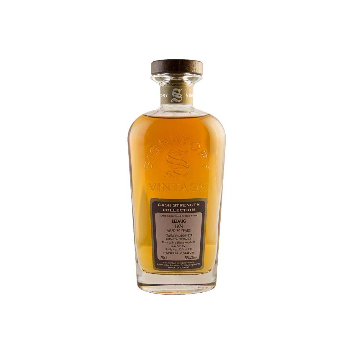 Tobermory Cask Strength Collection 1974 30 Years Single Malt Whisky