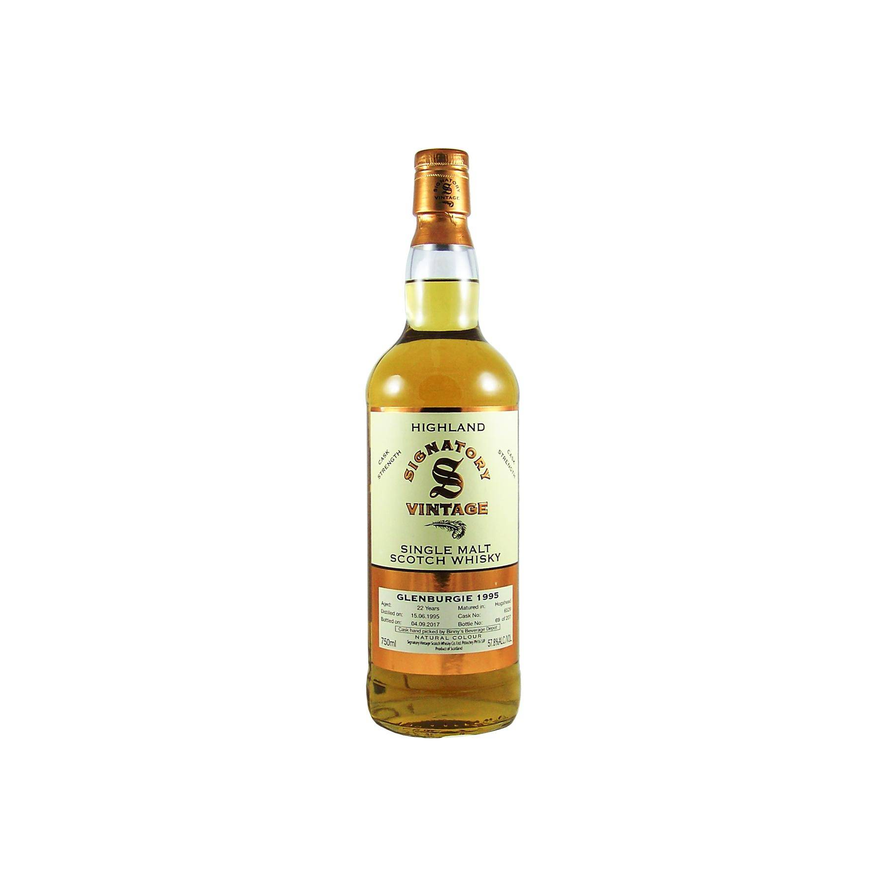 Glenburgie 1995 22 Years Single Malt Whisky