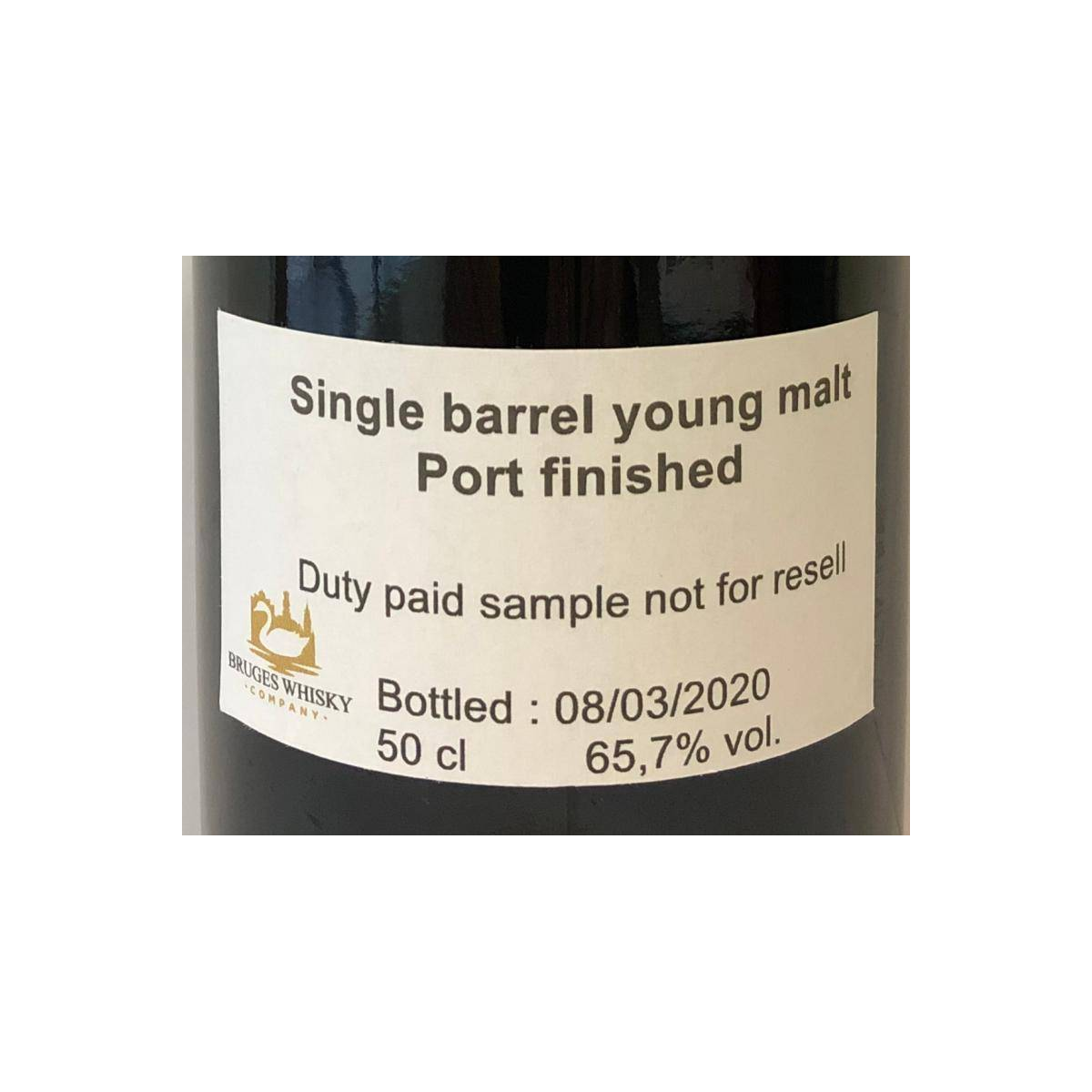Bruges Whisky Company Single Barrel Young Malt 2