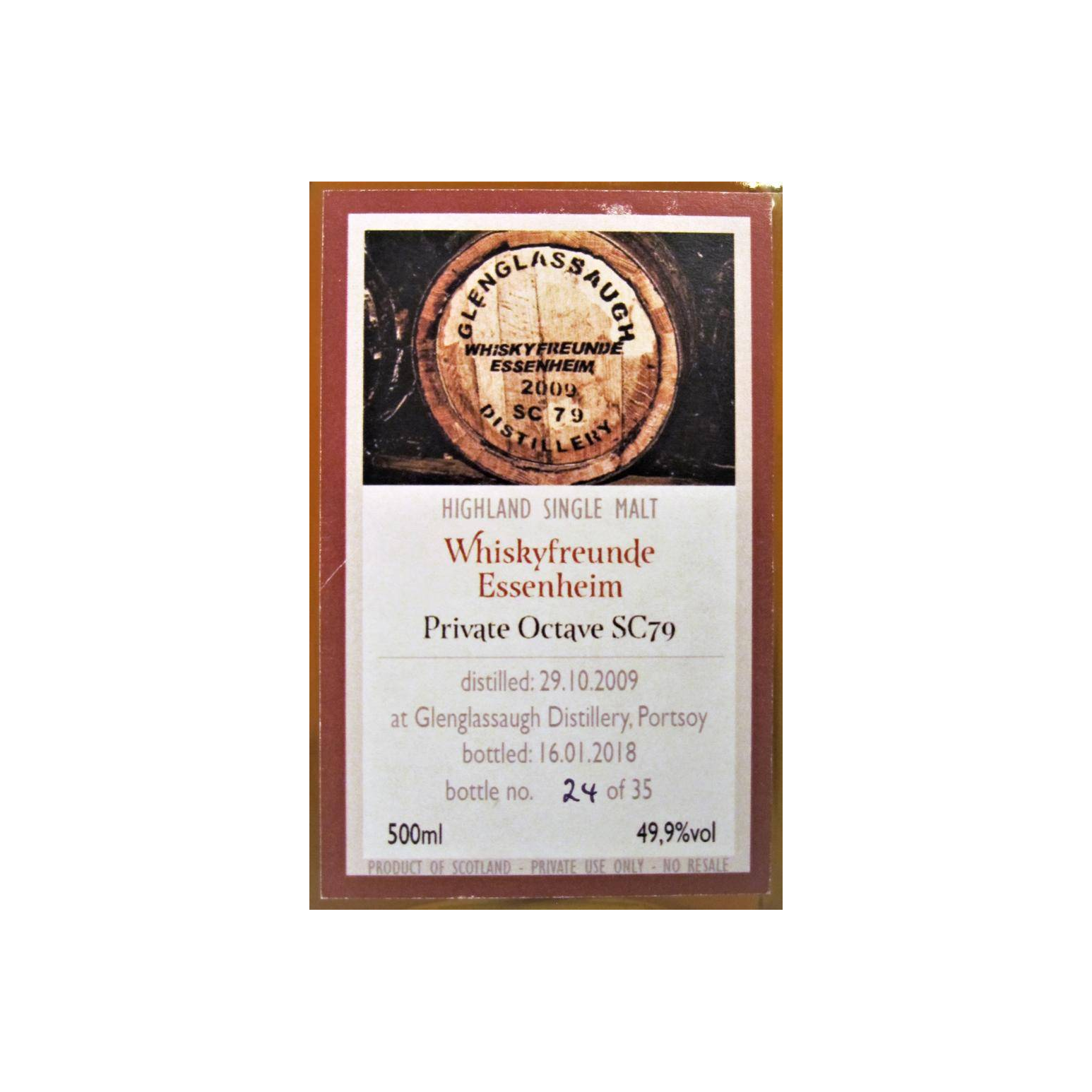 Glenglassaugh 2009 8 Years Single Malt Whisky 2