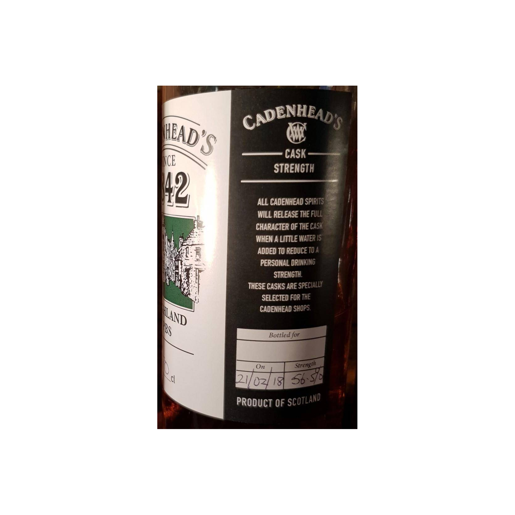 Cadenhead Blended Malt Whisky 2