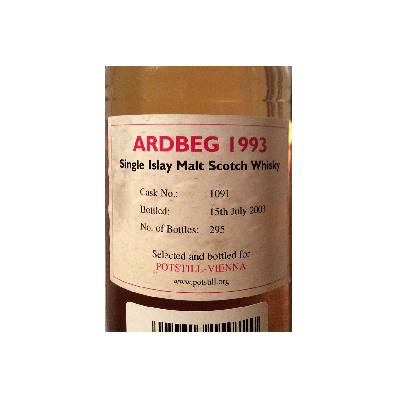 Ardbeg 1993 10 Years Single Malt Whisky 2