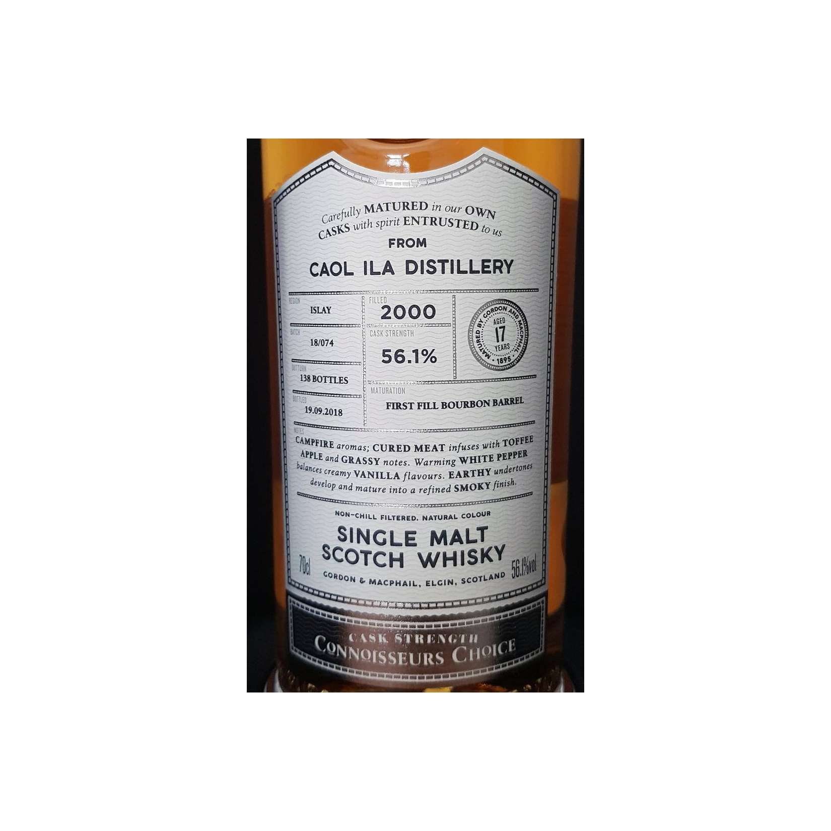 Caol Ila Connoisseurs Choice - Cask Strength 2000 17 Years Single Malt Whisky 2