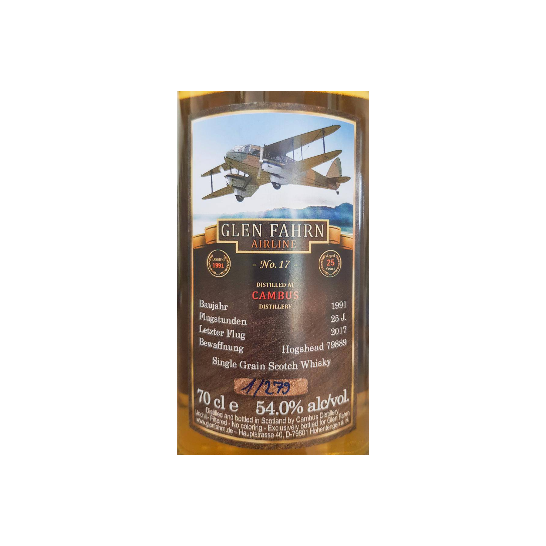 Cambus 1991 25 Years Single Grain Whisky 3