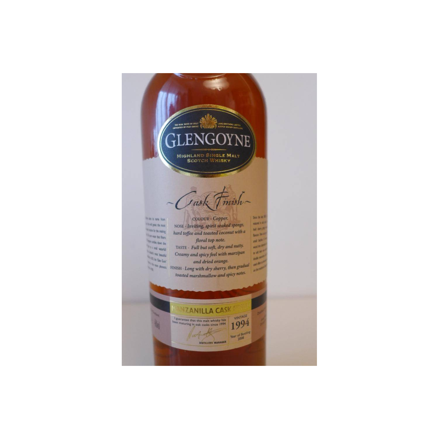 Glengoyne 1994 14 Years Single Malt Whisky 2