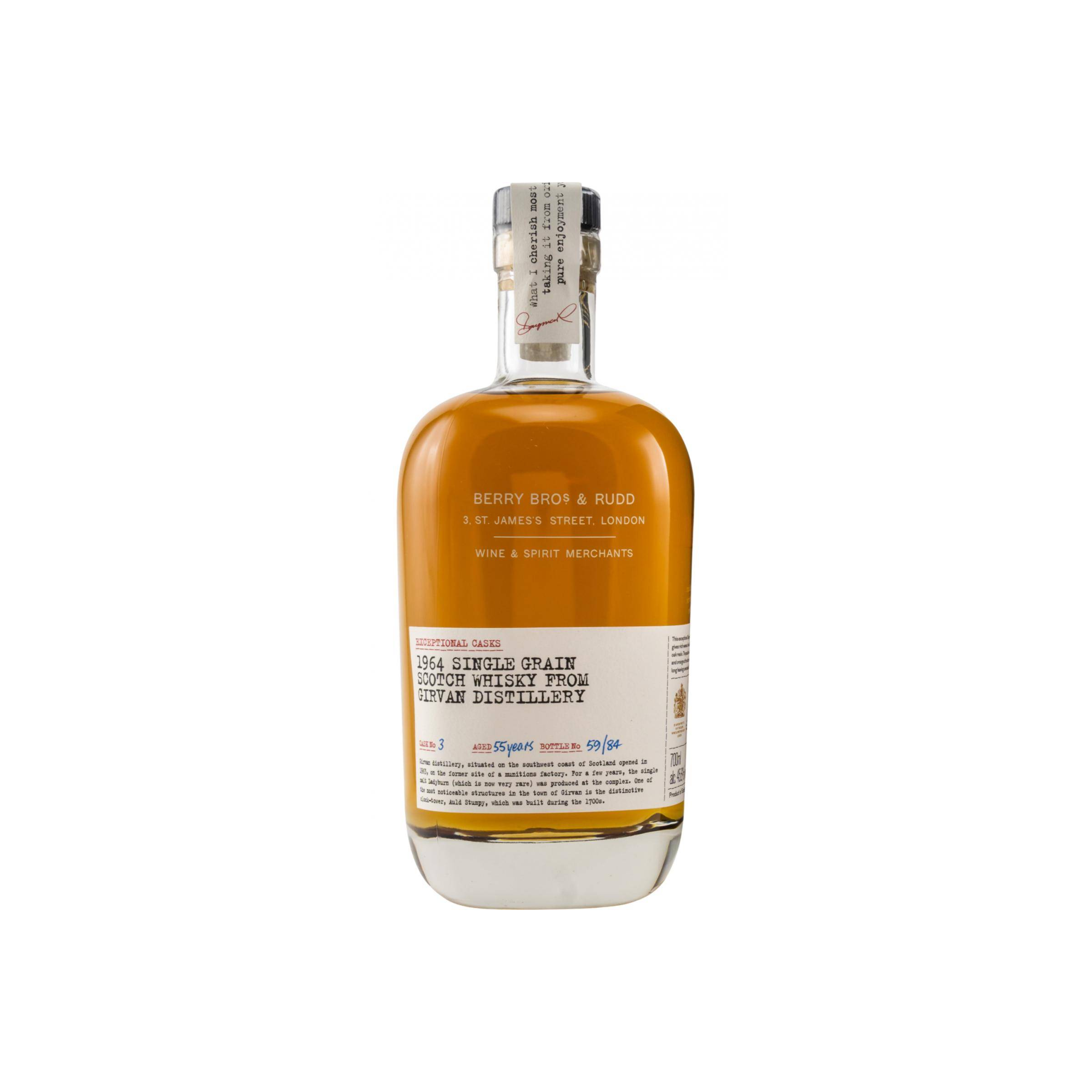 Girvan 1964 55 Years Single Grain Whisky