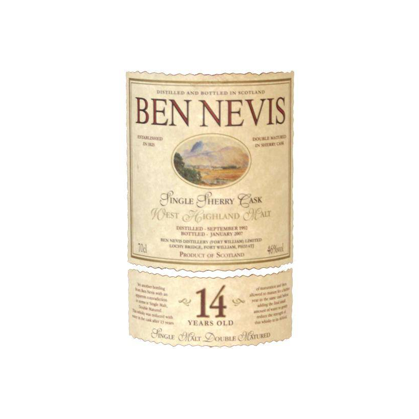 Ben Nevis 1992 14 Years Single Malt Whisky 2
