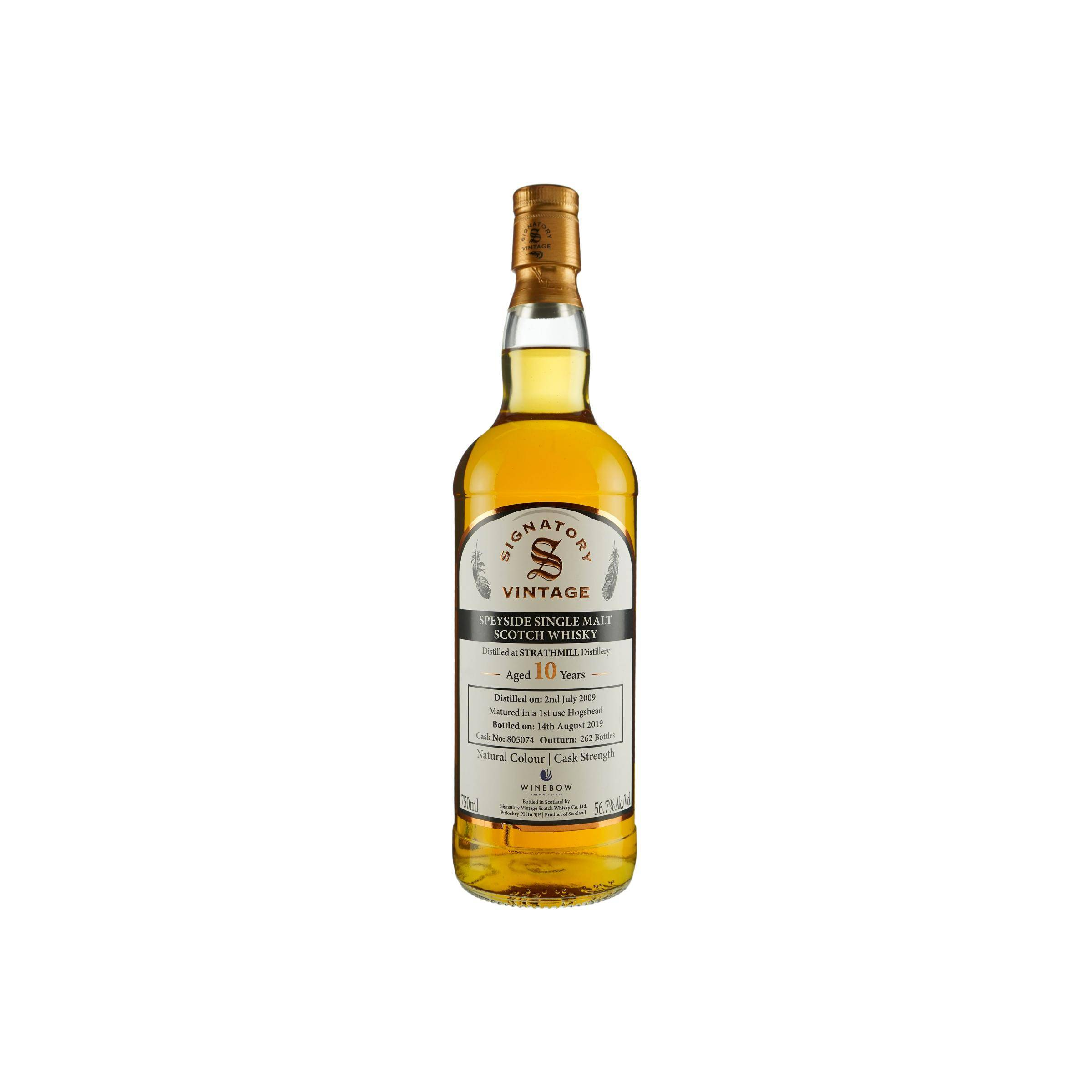 Strathmill 2009 10 Years Single Malt Whisky