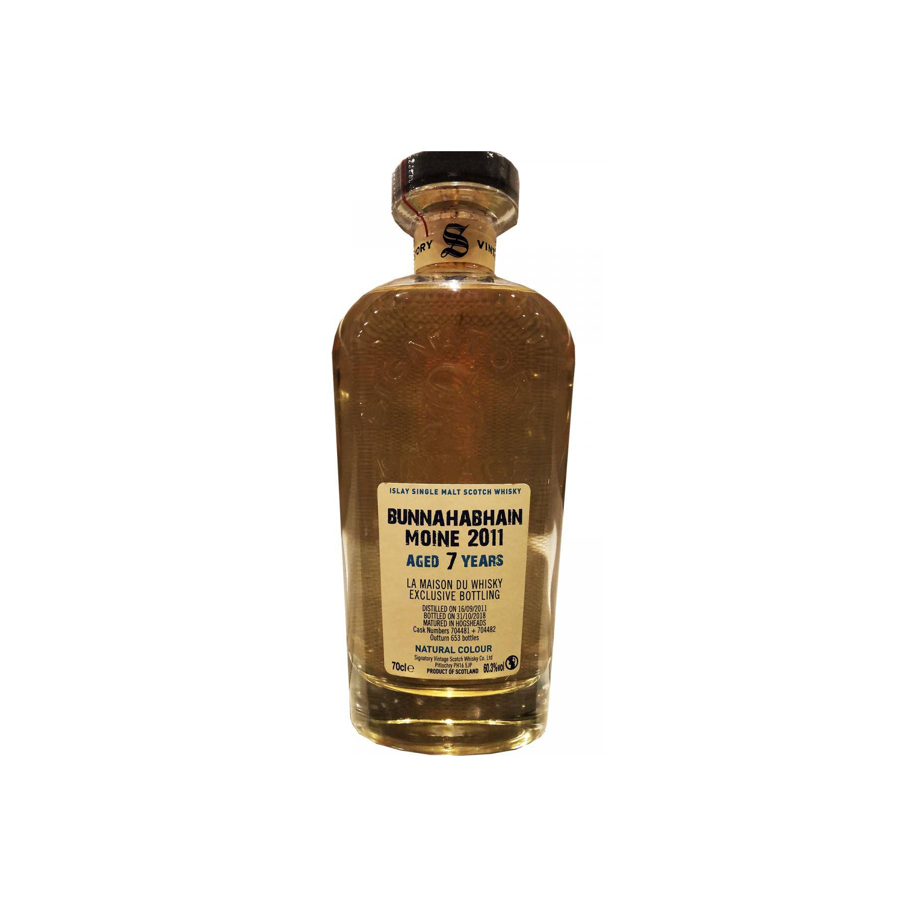 Bunnahabhain 2011 7 Years Single Malt Whisky