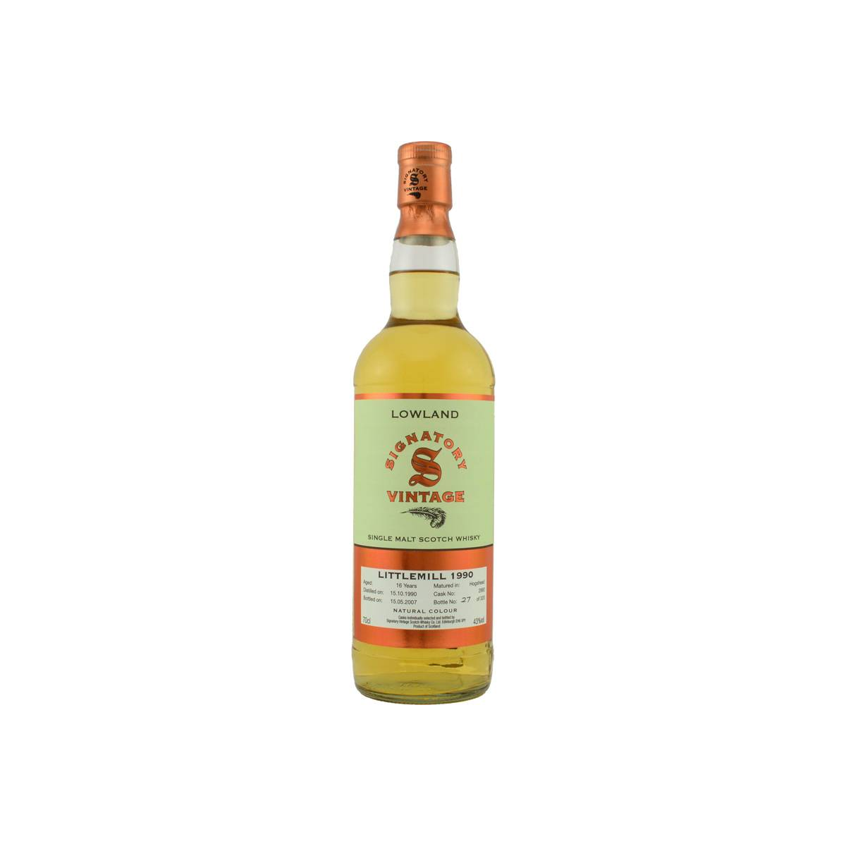 Littlemill Vintage Collection 1990 16 Years Single Malt Whisky