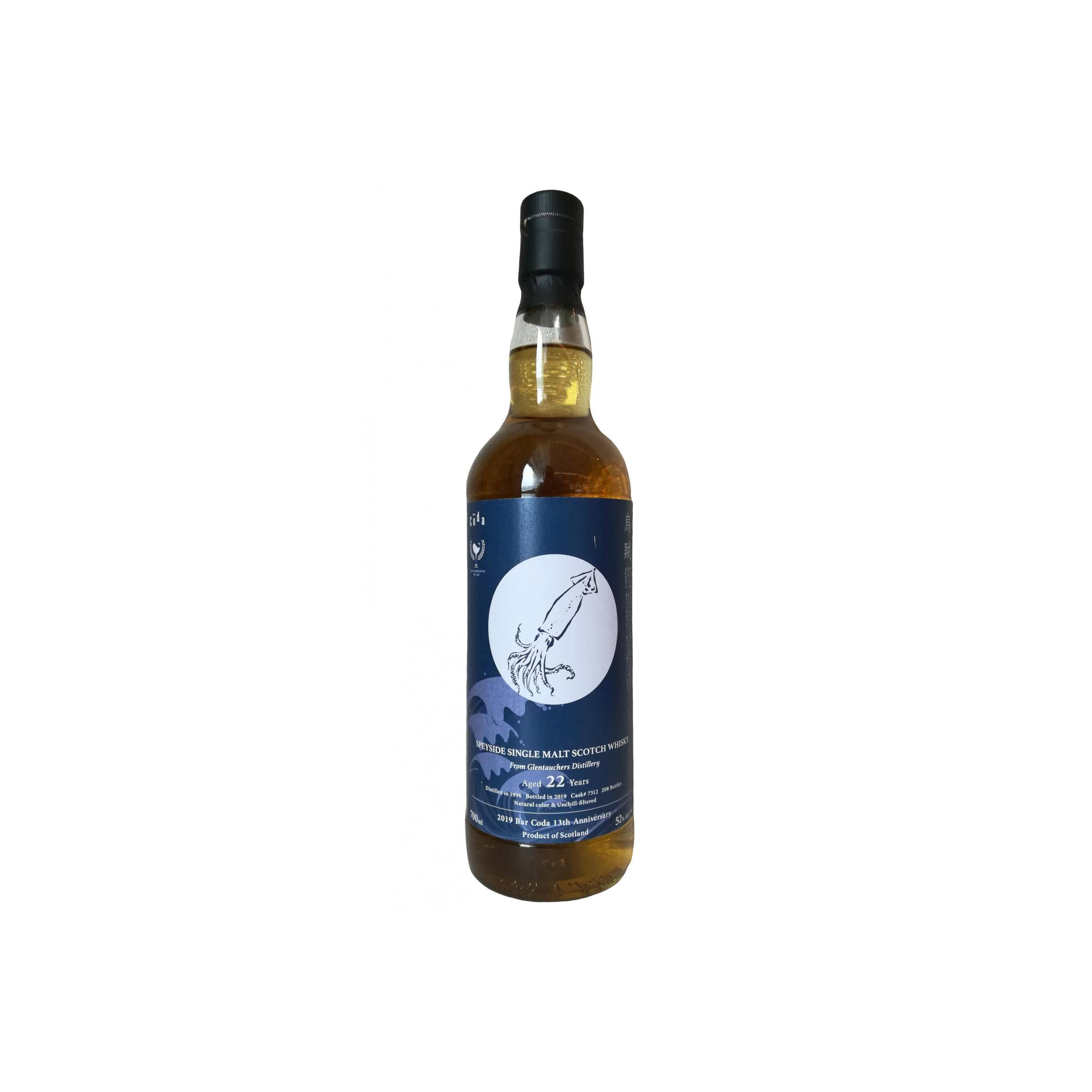 Glentauchers 1996 22 Years Single Malt Whisky