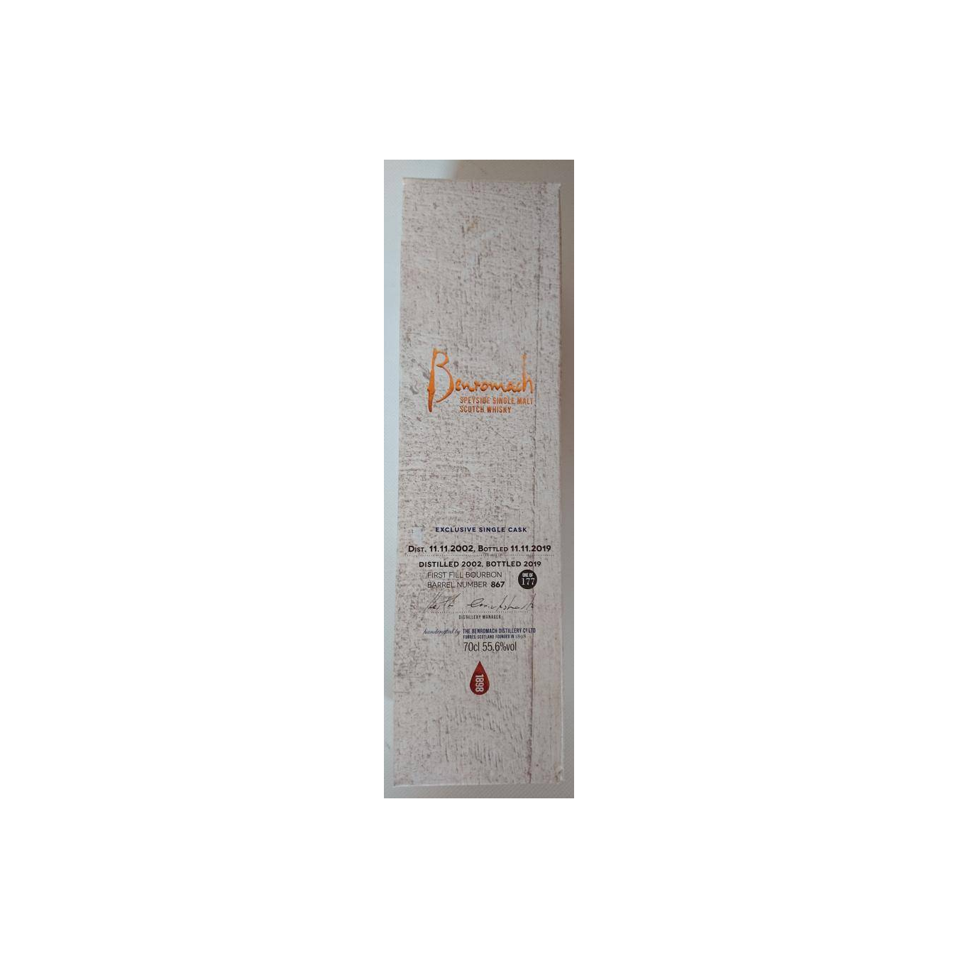 Benromach 2002 17 Years Single Malt Whisky 3