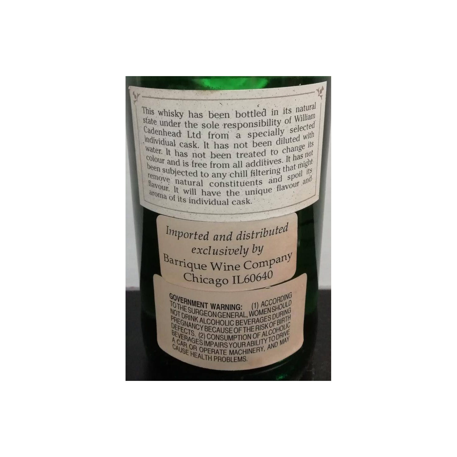 Cadenhead Authentic Collection 1987 8 Years Single Malt Whisky 3