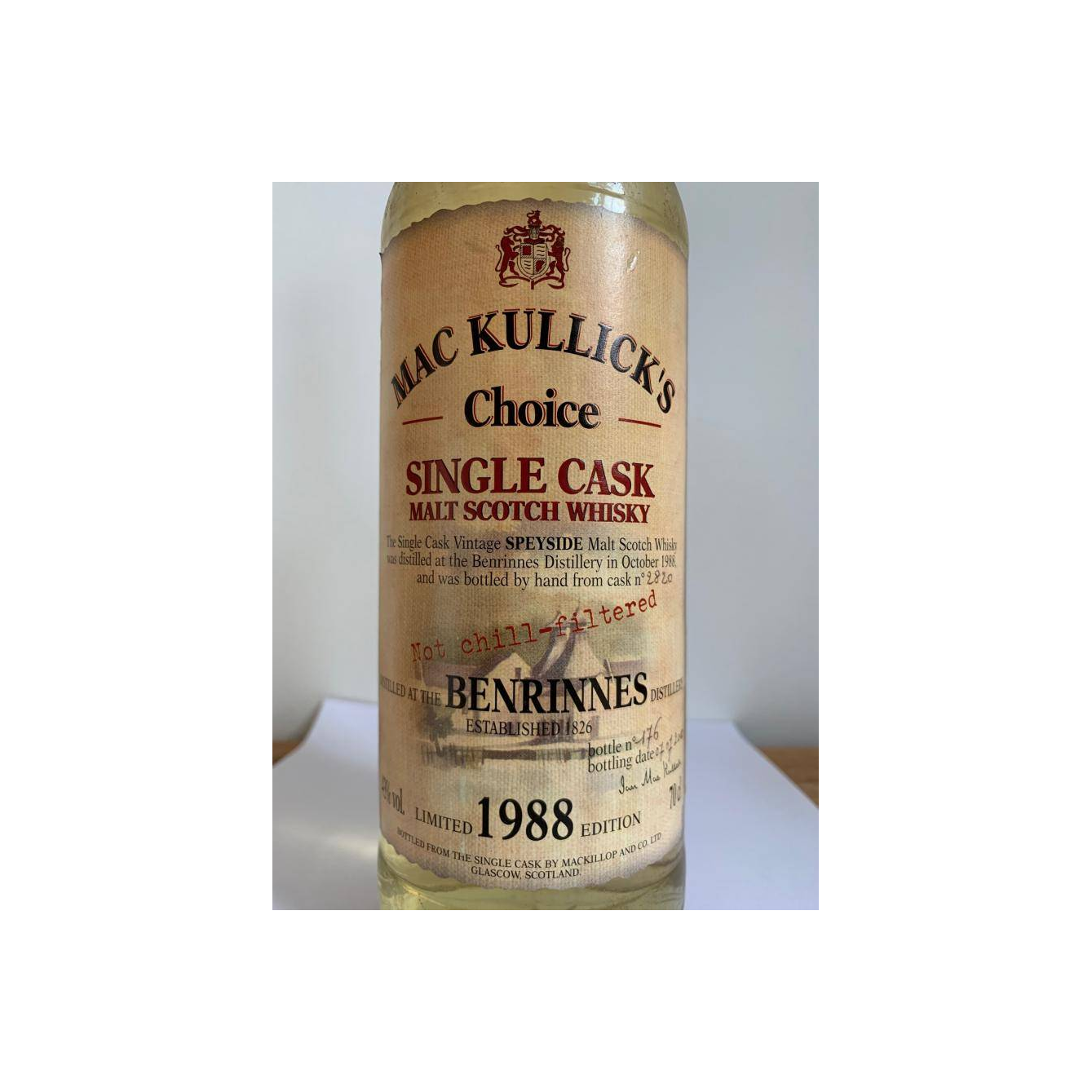Benrinnes 1988 11 Years Single Malt Whisky 2