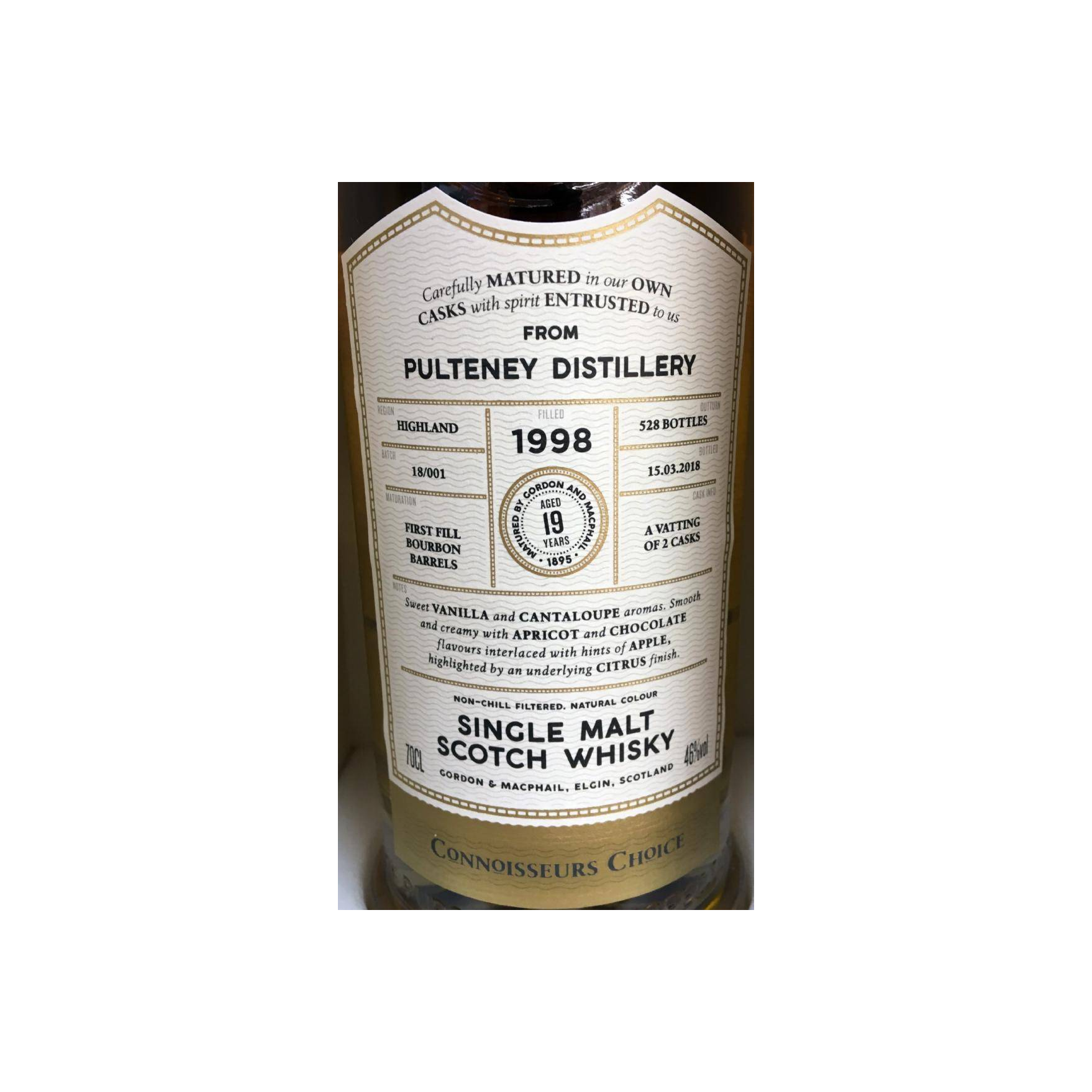 Old Pulteney Connoisseurs Choice 1998 19 Years Single Malt Whisky 2