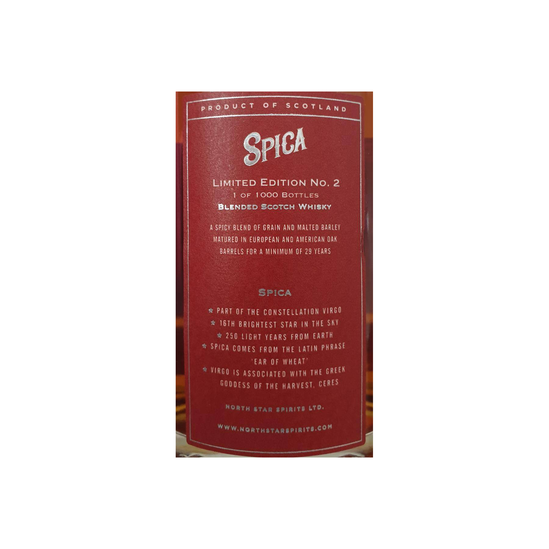 North Star Spirits 1989 29 Years Blended Whisky 2