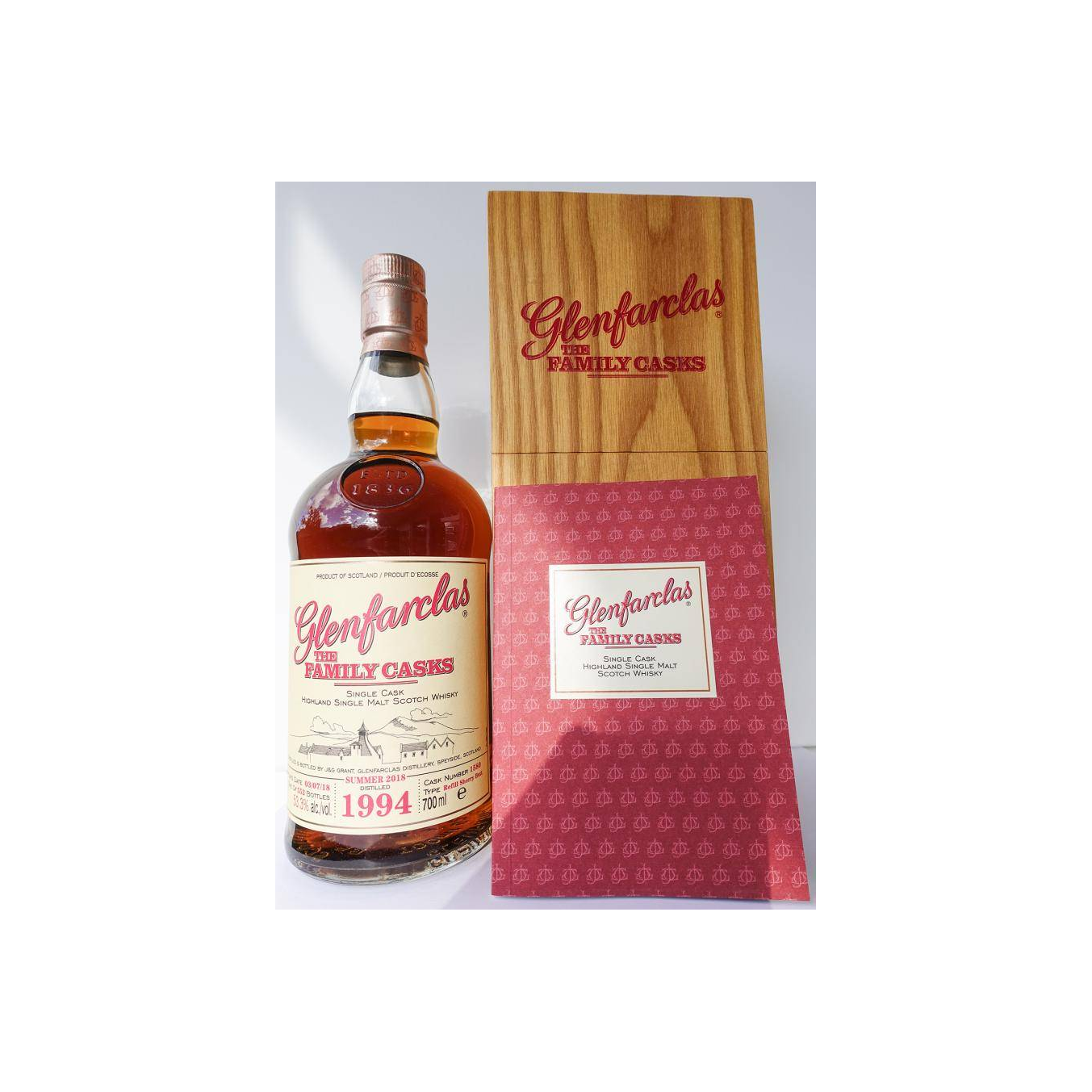 Glenfarclas 1994 24 Years Single Malt Whisky 2