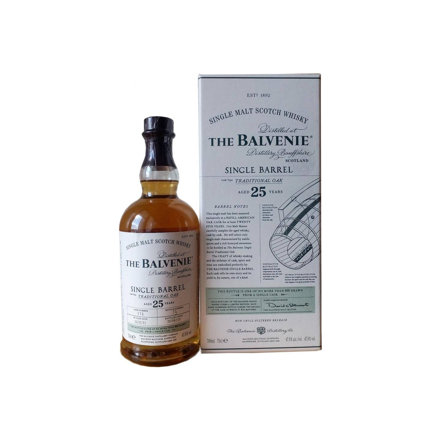 The Balvenie 1991 25 Years Single Malt Whisky 2