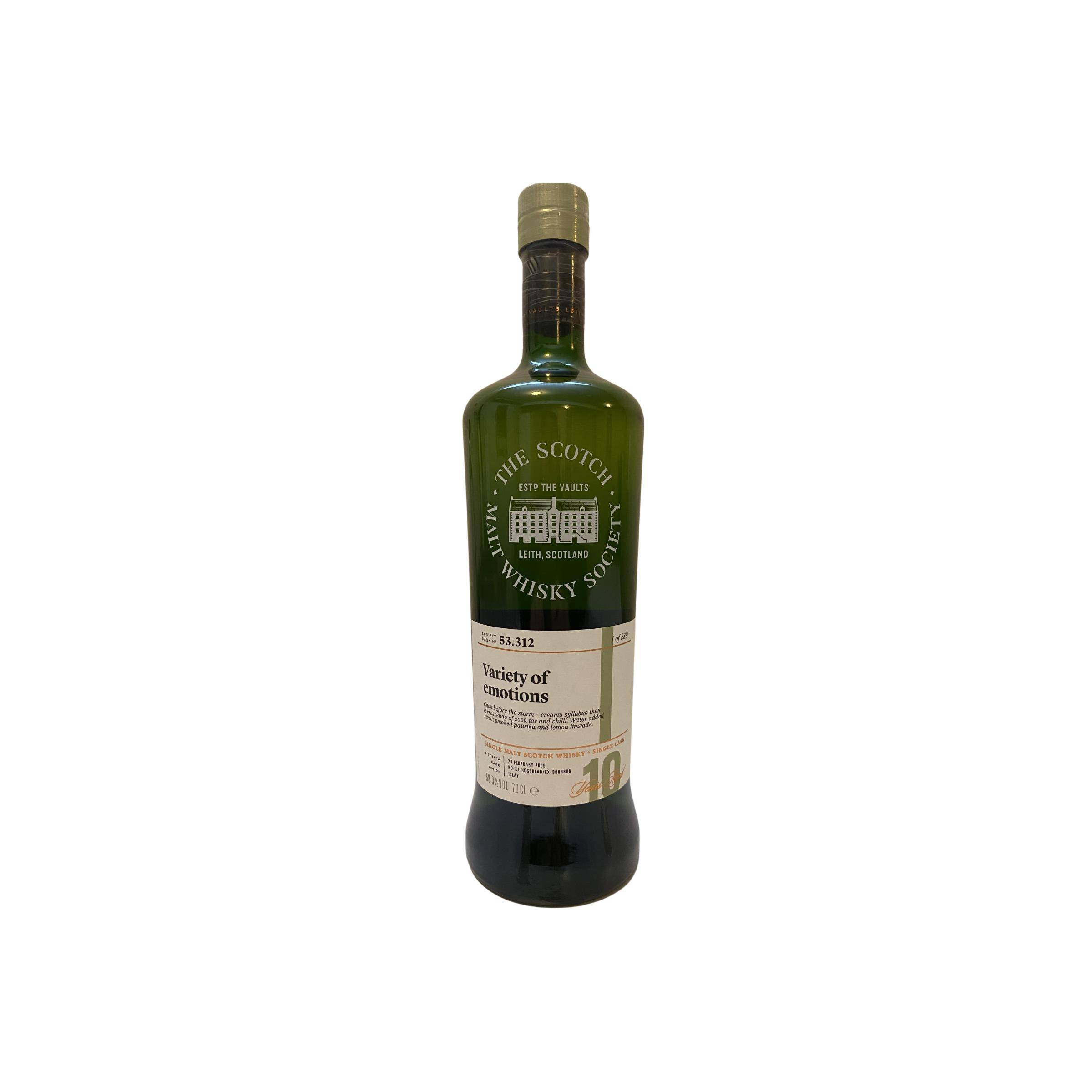 The Scotch Malt Whisky Society 2009 10 Years Single Malt Whisky